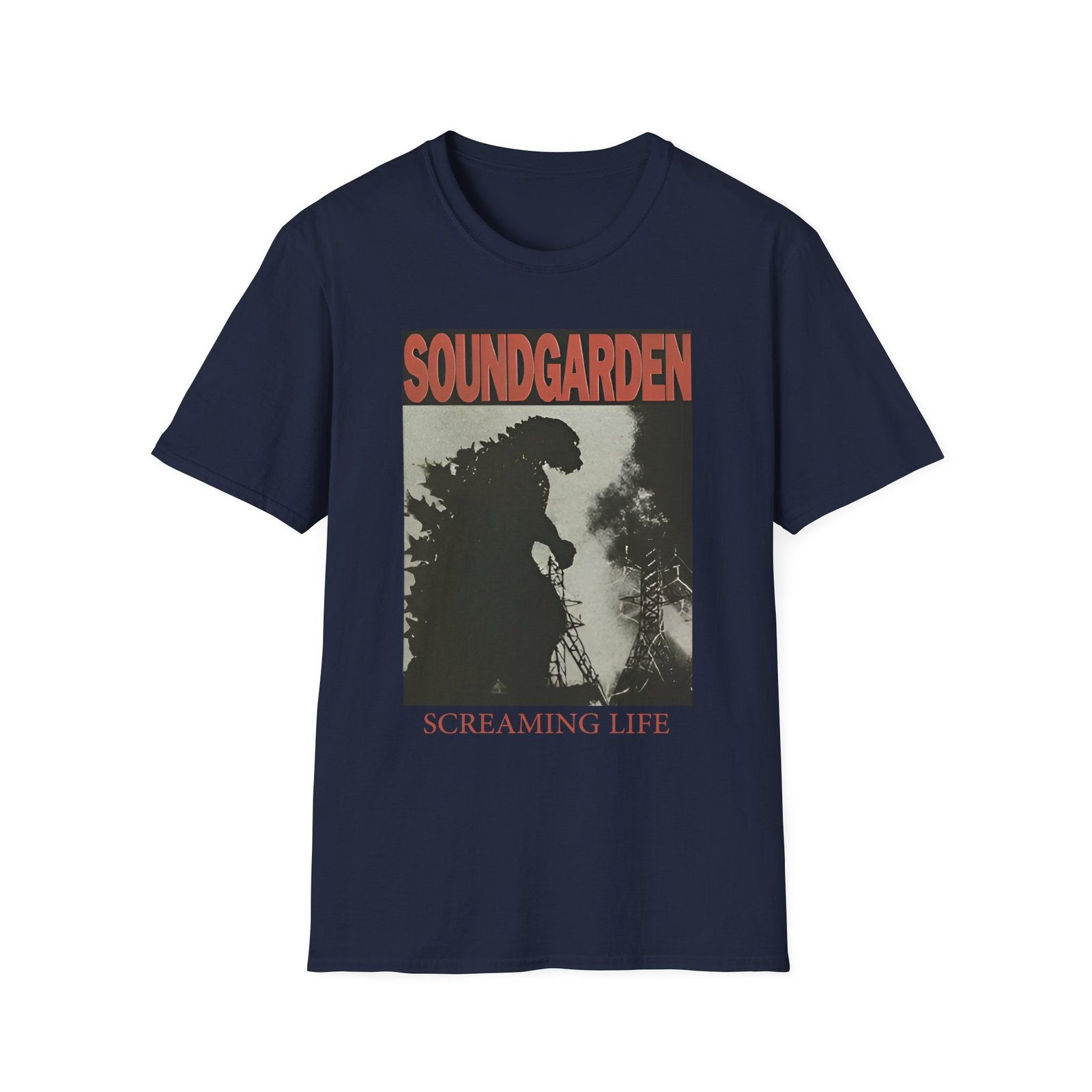 Soundgarden Screaming Life Unisex Softstyle T-Shirt