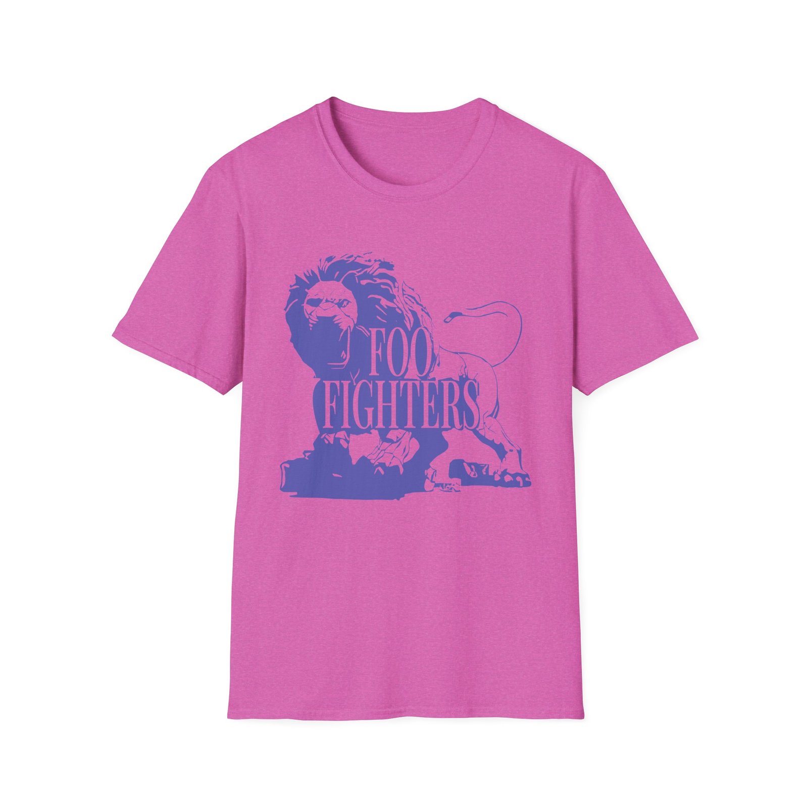 Foo Fighters Ff Lion Unisex Softstyle T-Shirt