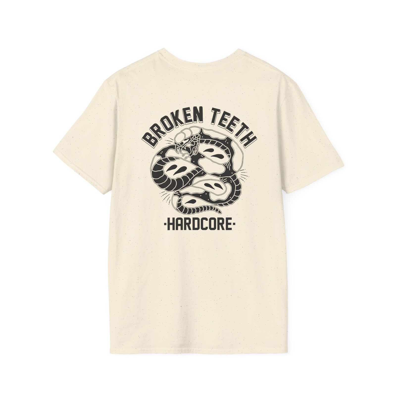 Broken Teeth Snake Unisex Softstyle T-Shirt