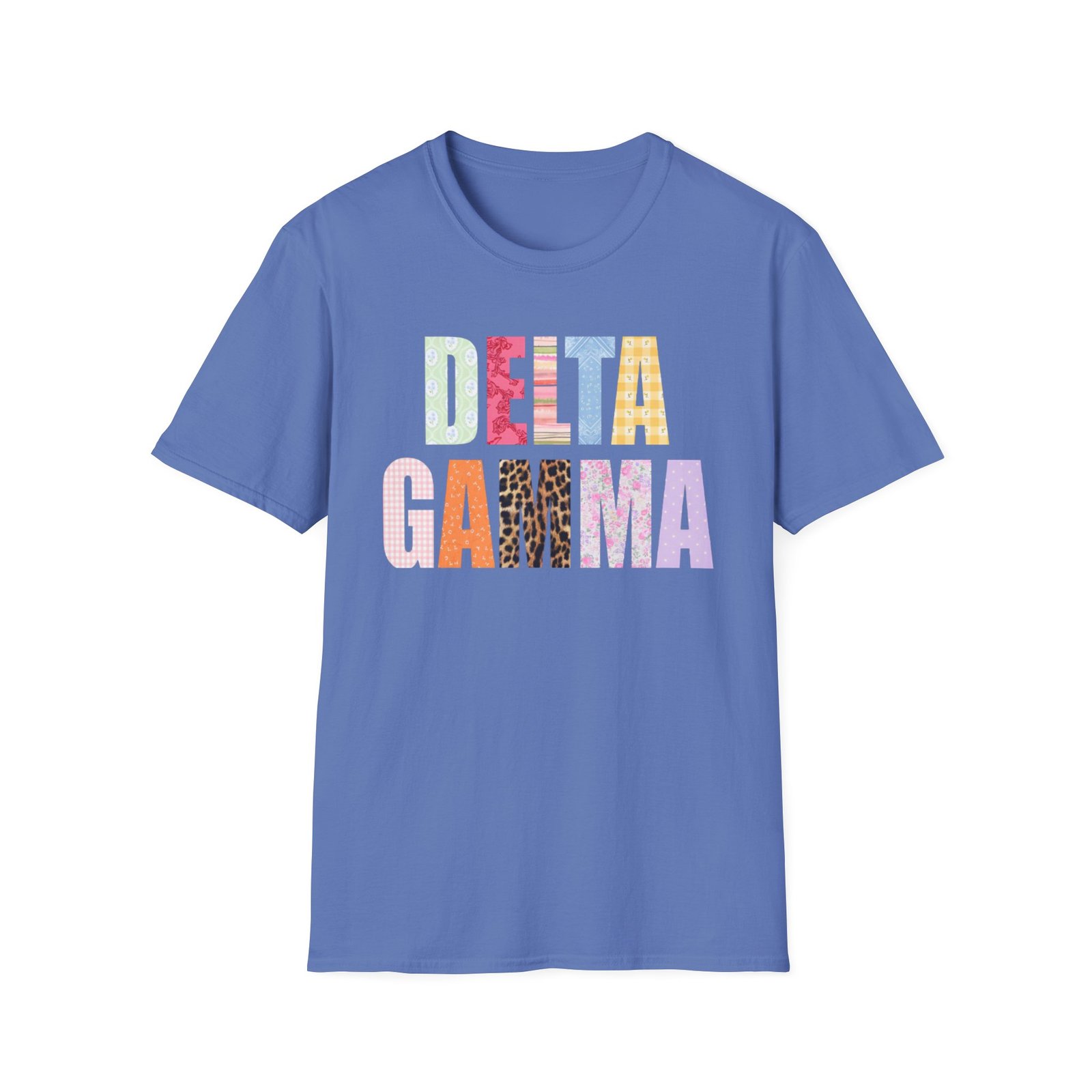 Delta Gamma Scrapbook Sorority Unisex Softstyle T-Shirt