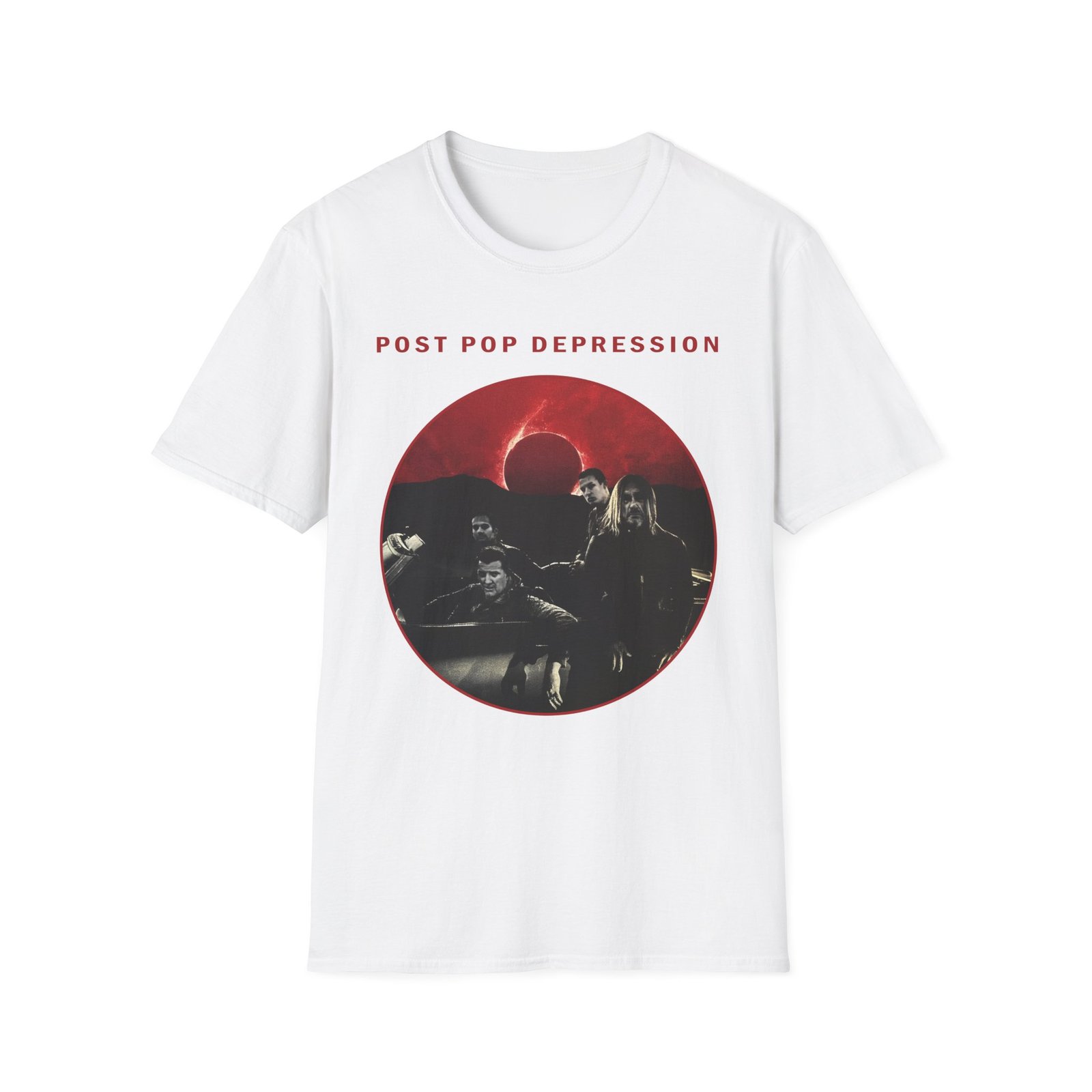 Queens of the Stone Age Eclipse Unisex Softstyle T-Shirt