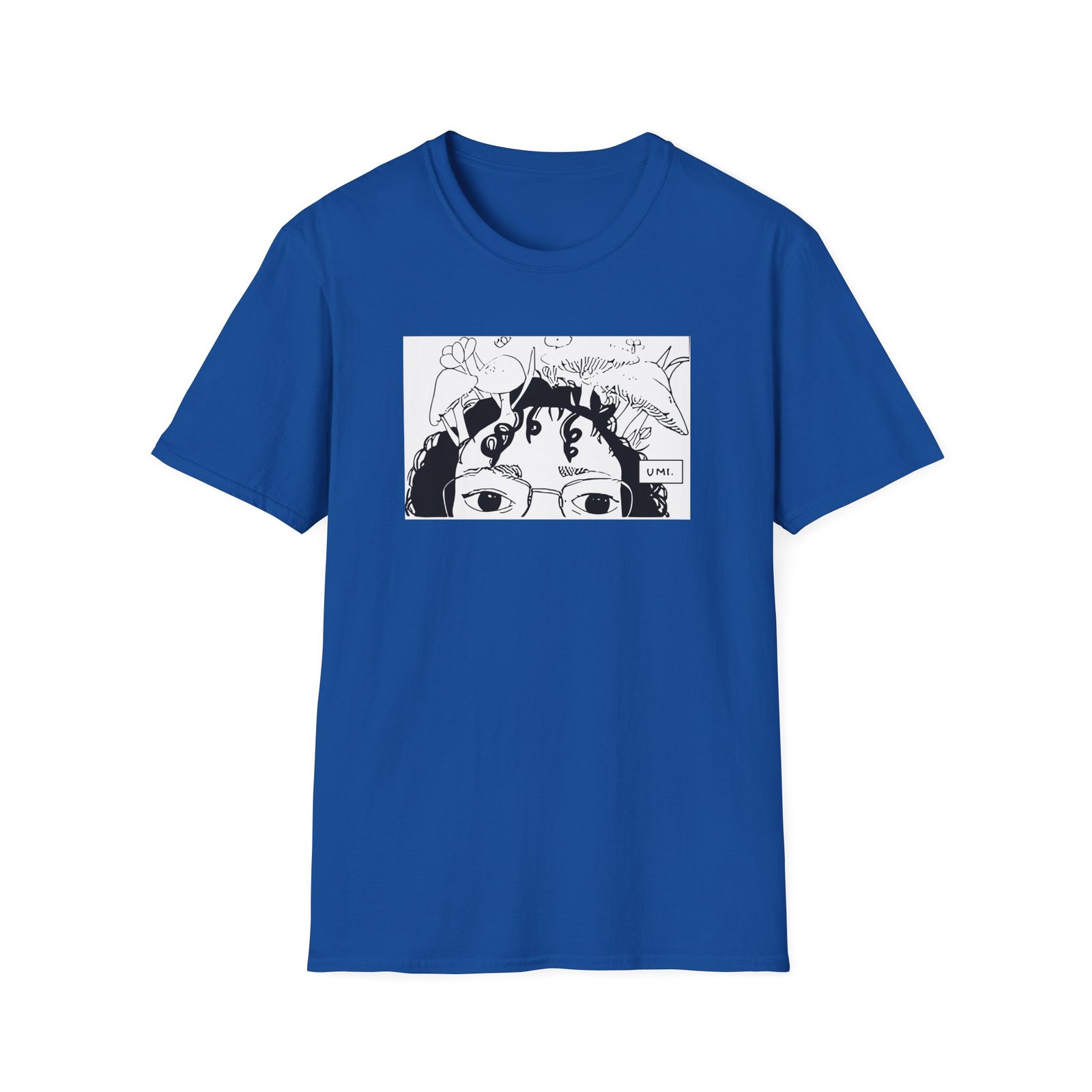 Umi Drawing Unisex Softstyle T-Shirt