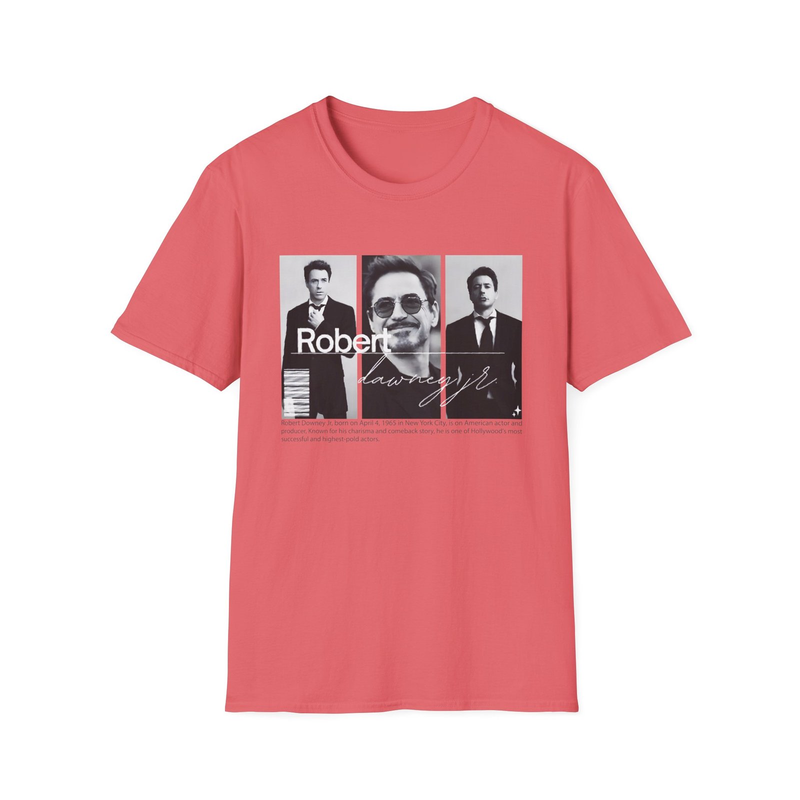 Robert Downey Unisex Softstyle T-Shirt