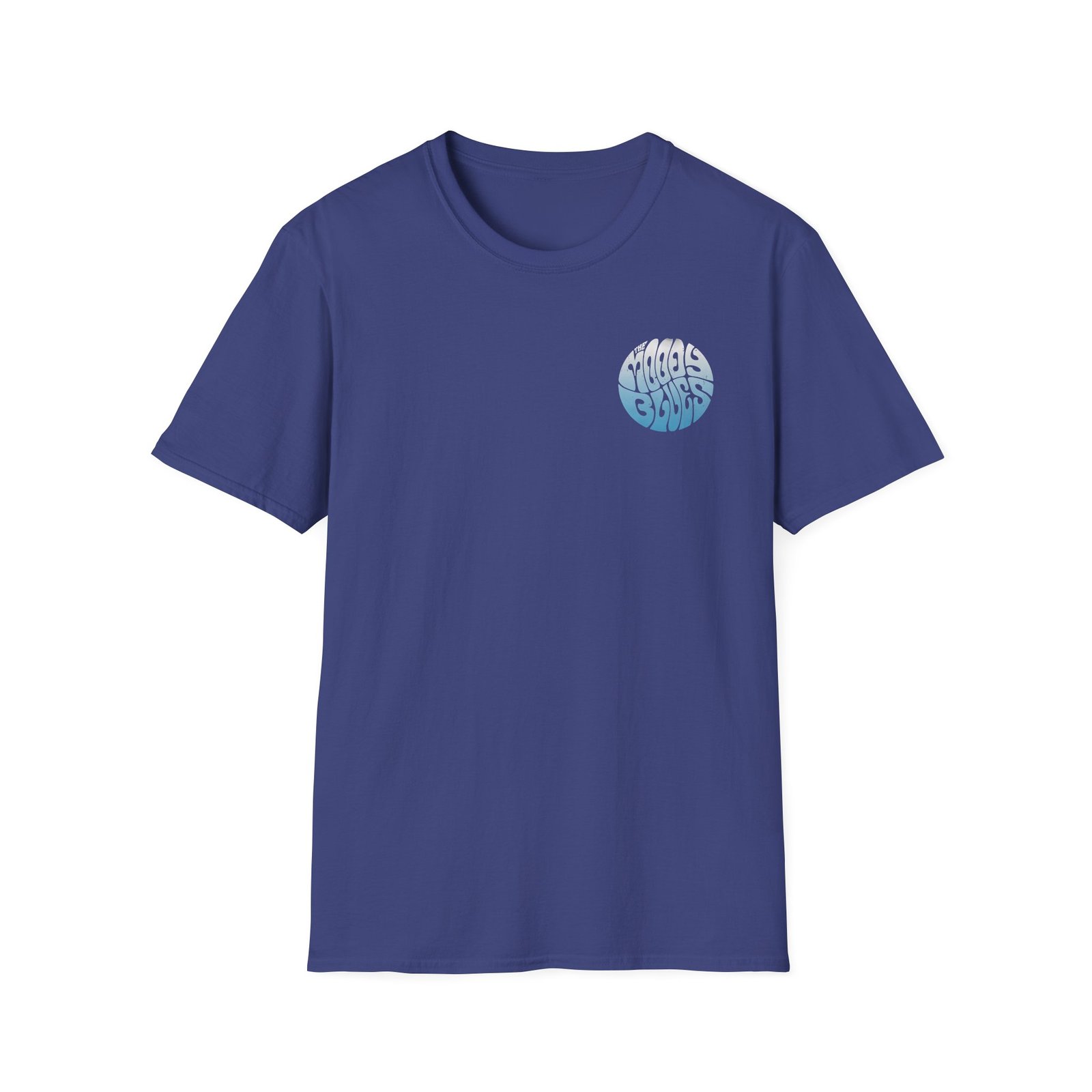 The Moody Blues Retro Circle Unisex Softstyle T-Shirt