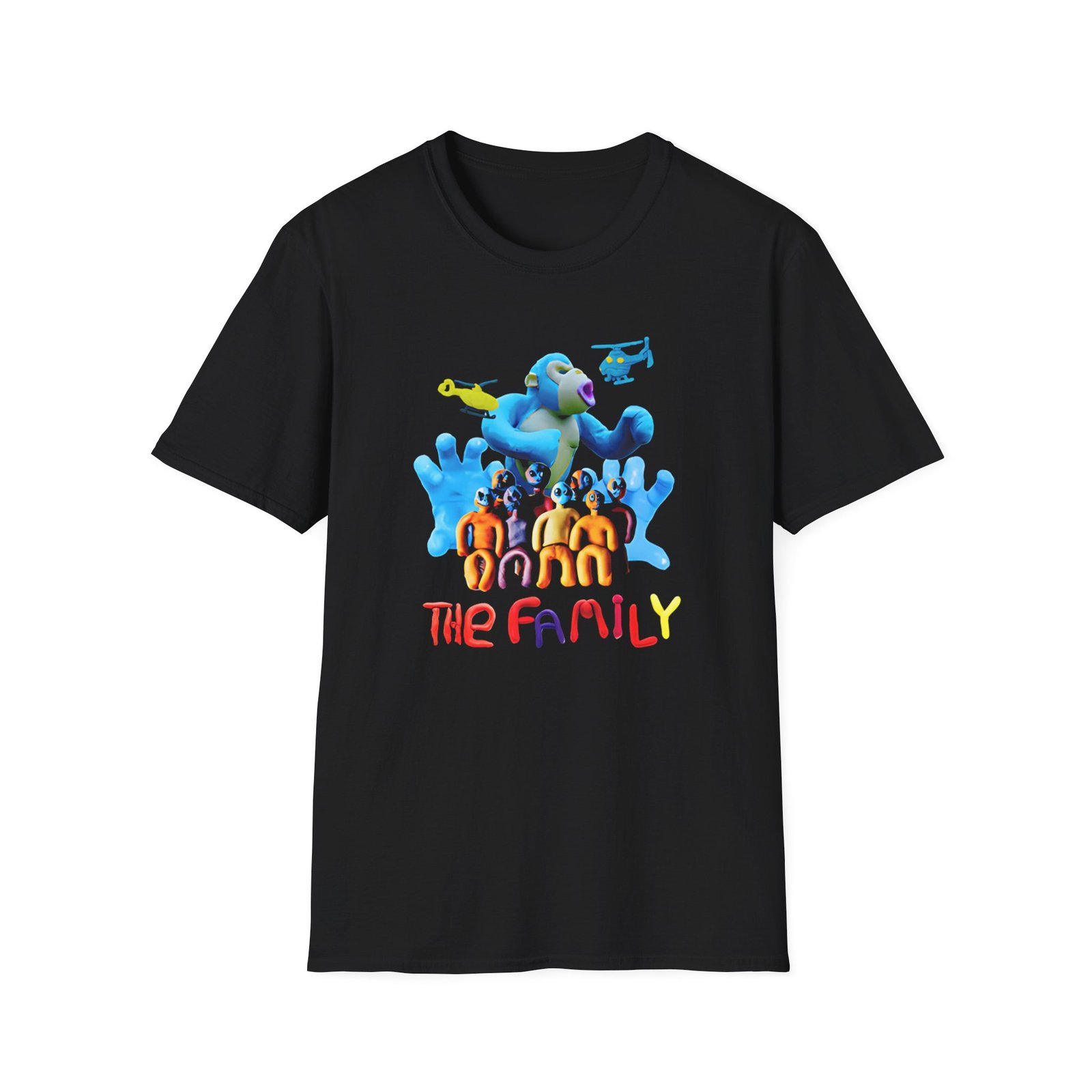 B Clay Figures Unisex Softstyle T-Shirt