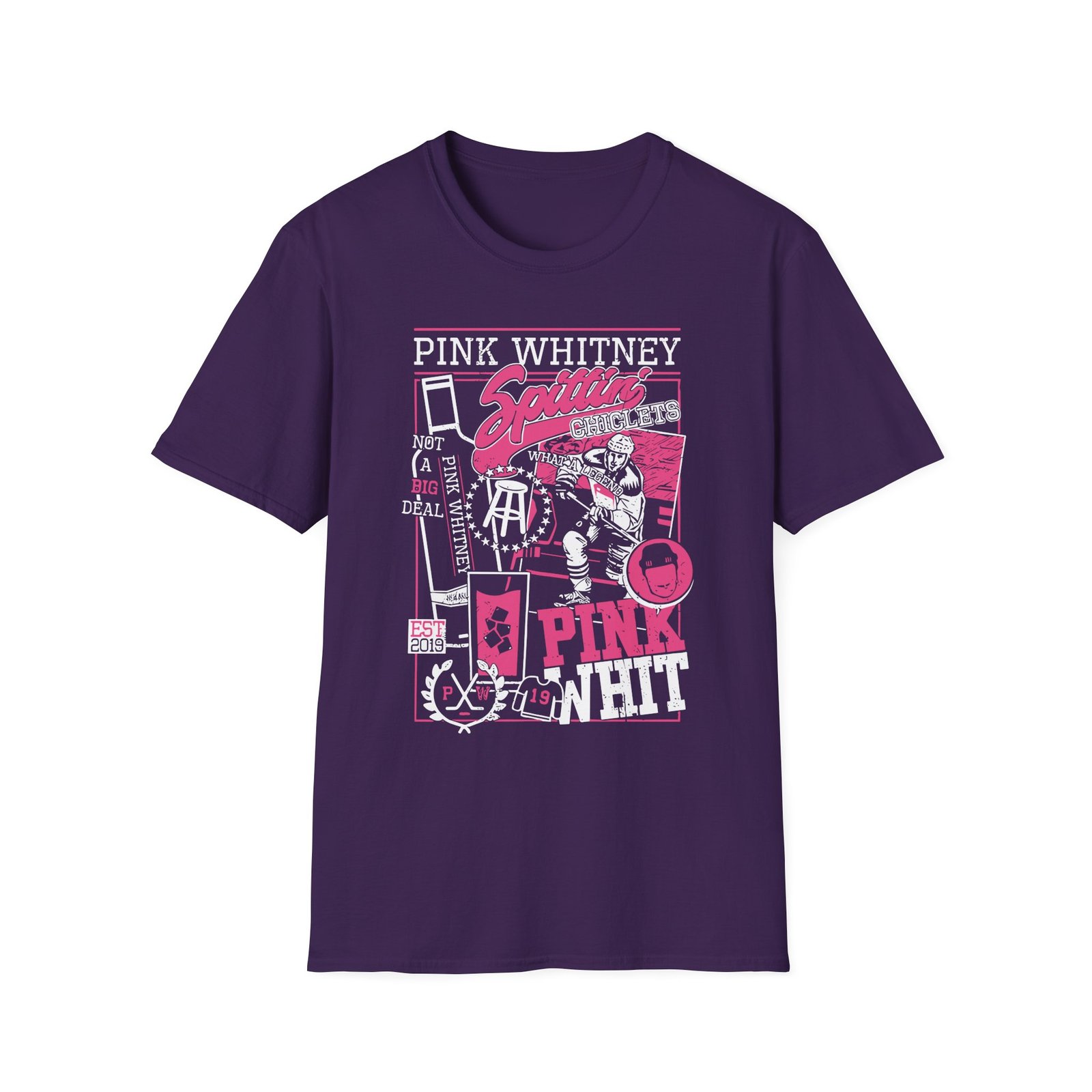 Spittin Chiclets Pink Whitney Unisex Softstyle T-Shirt