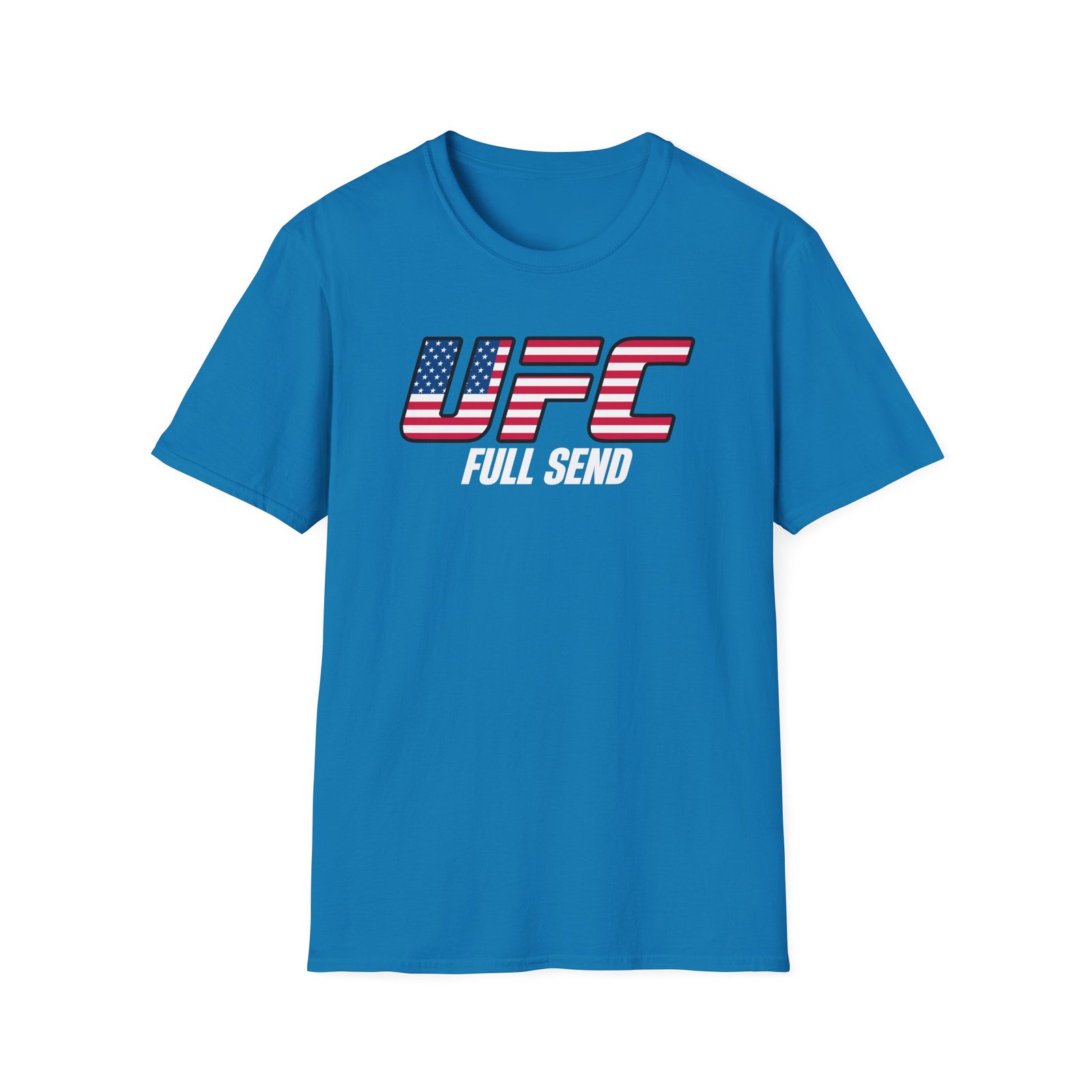 Full Send Ufc Usa Unisex Softstyle T-Shirt