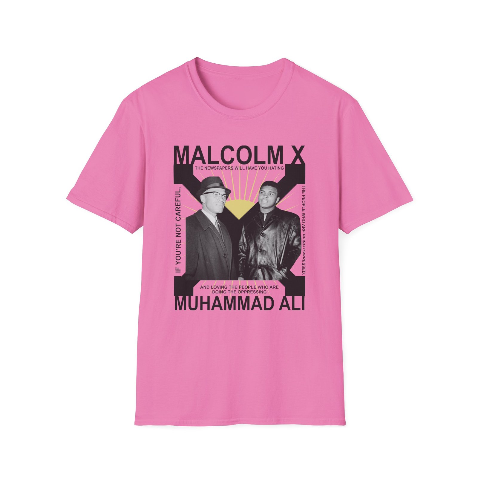 Malcolm X & Ali Unisex Softstyle T-Shirt