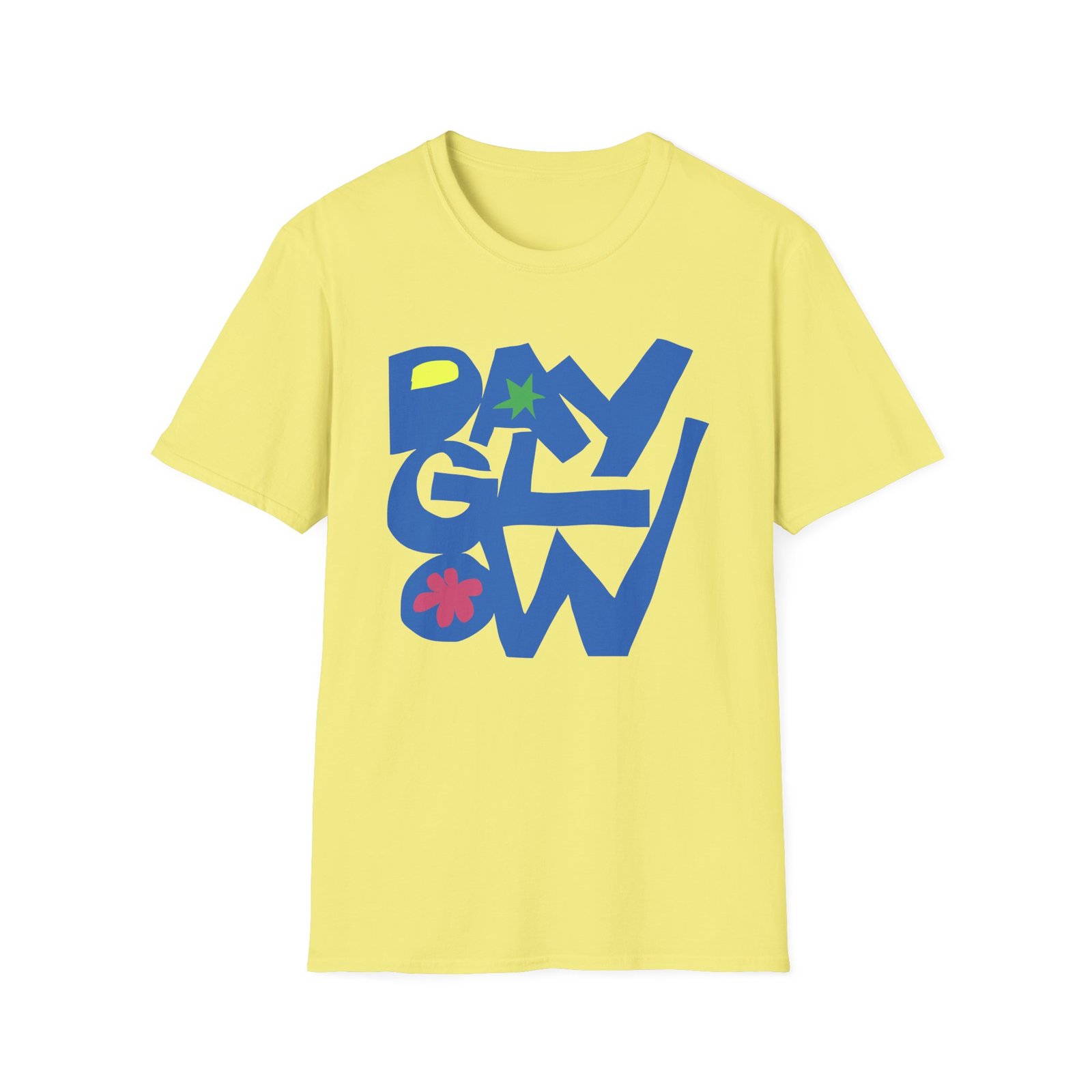 Dayglow Pop Art Unisex Softstyle T-Shirt