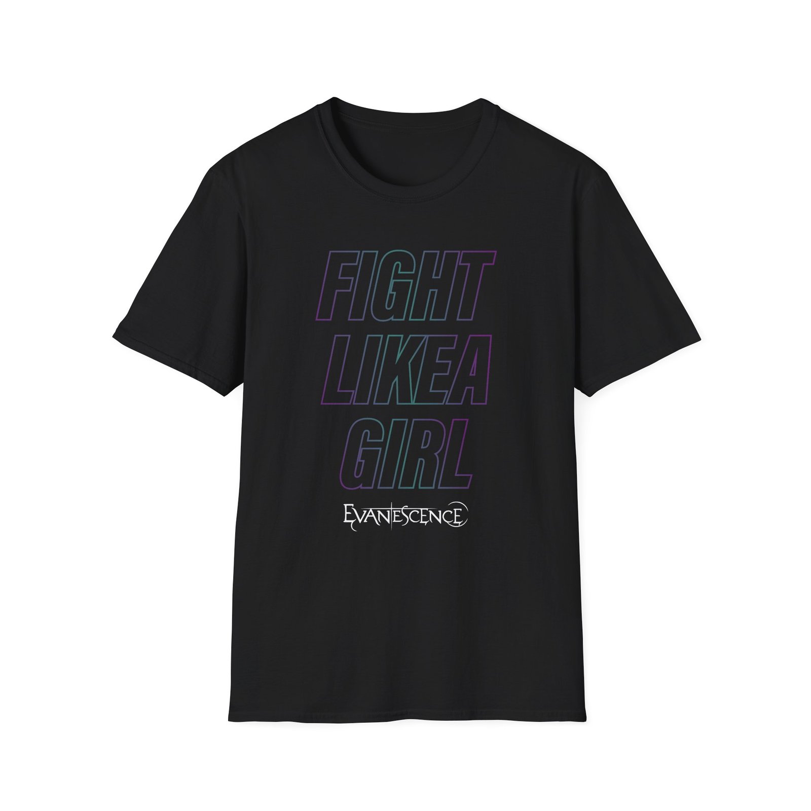 Evanescence Fight Like a Girl Unisex Softstyle T-Shirt