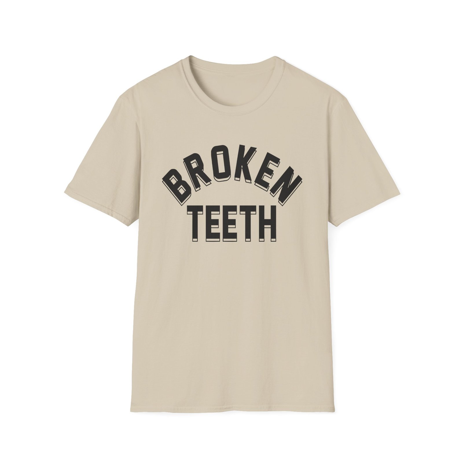 Broken Teeth Snake Unisex Softstyle T-Shirt