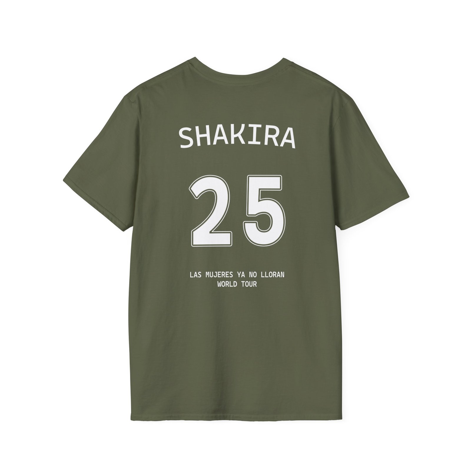 Shakira LMYNL World Tour Unisex Softstyle T-Shirt