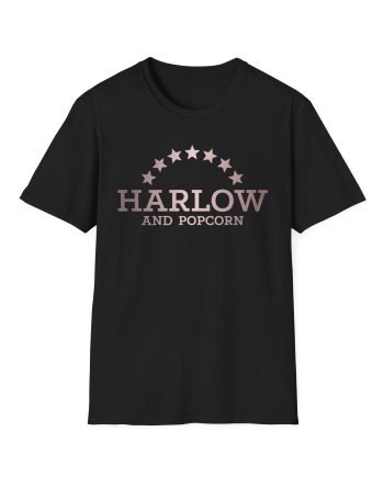 Harlow and Popcorn Unisex Softstyle T-Shirt