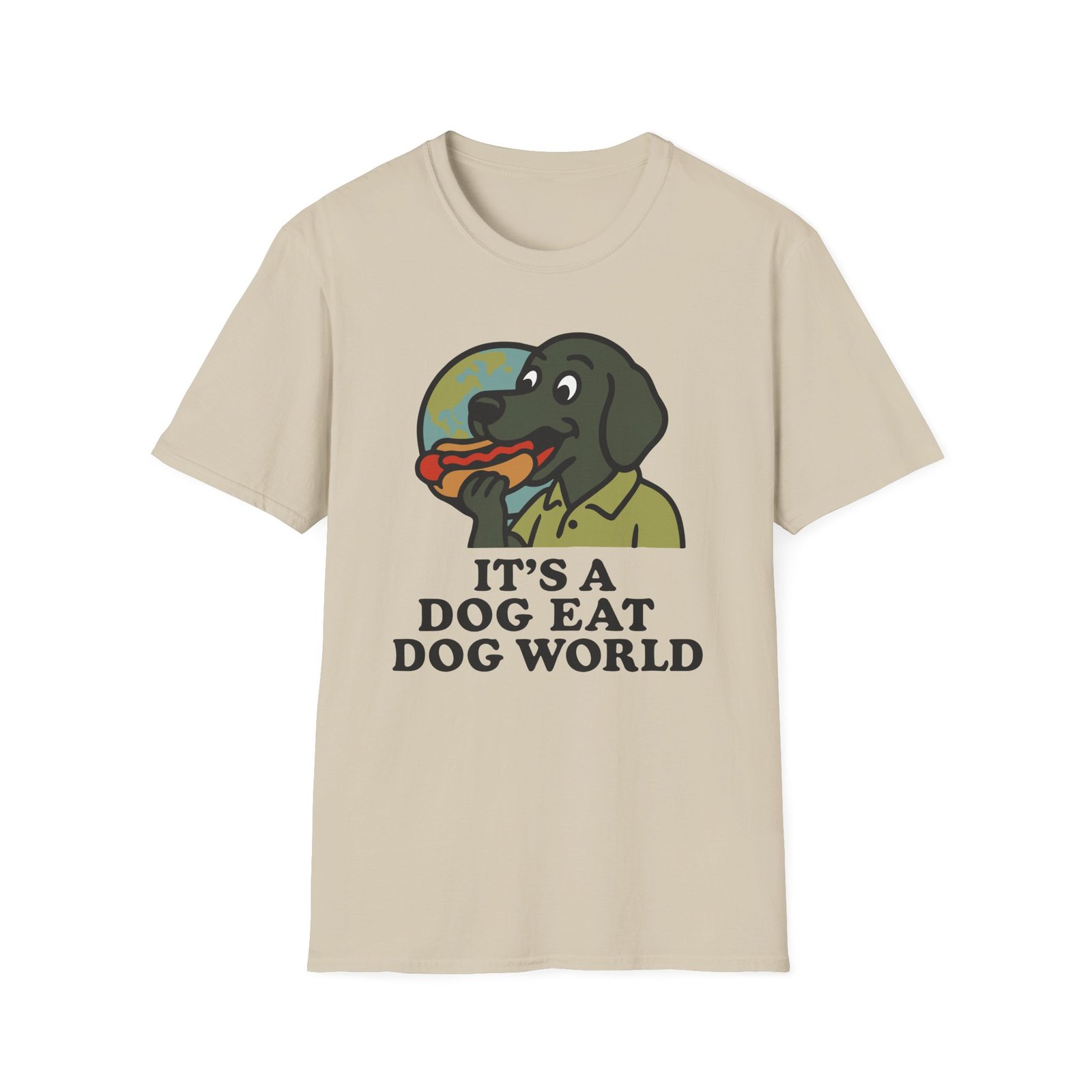 Dog Eat Dog World Unisex Softstyle T-Shirt