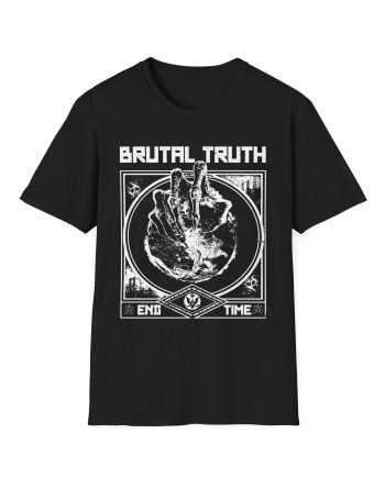 Brutal Truth End Time Unisex Softstyle T-Shirt
