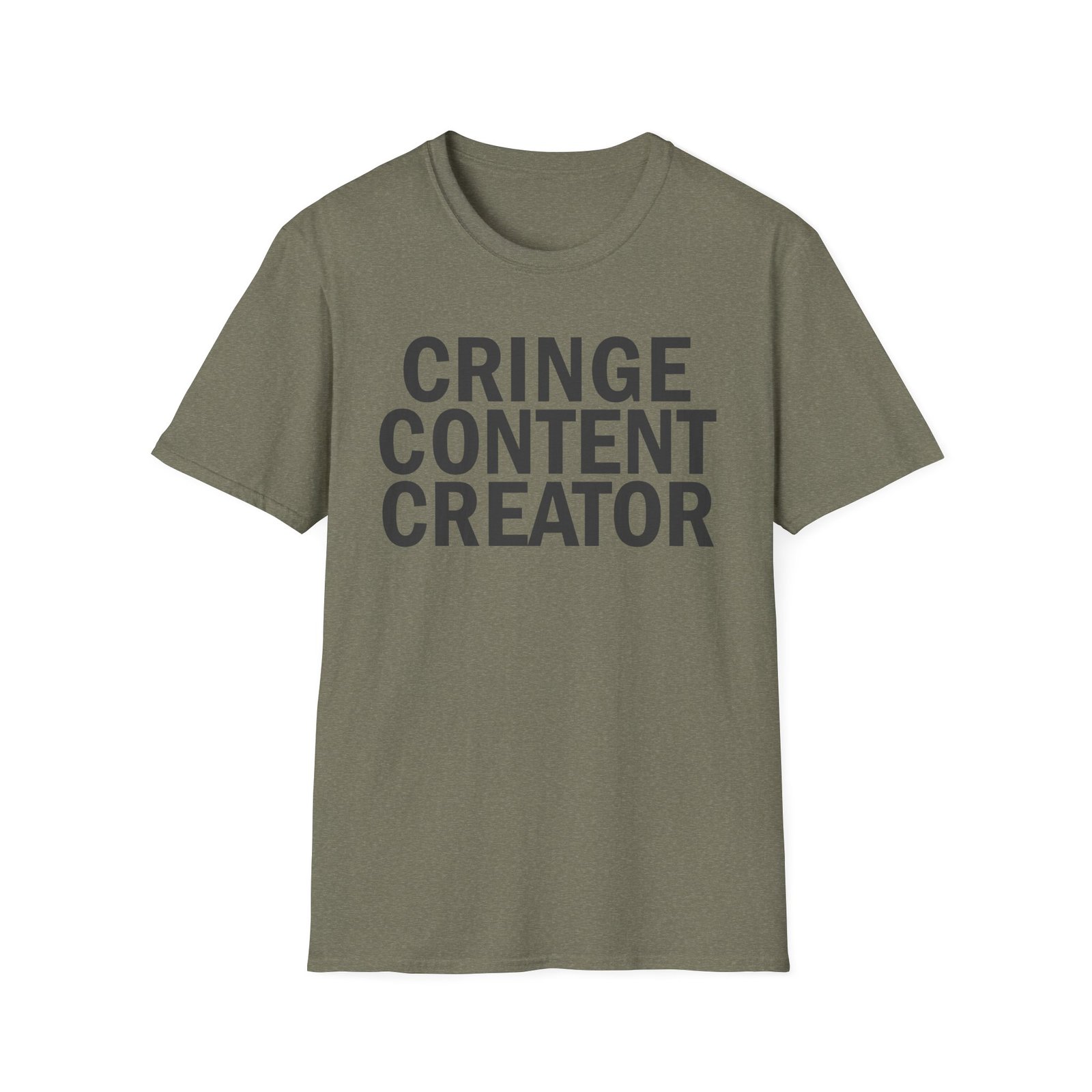Justin Flom Cringe Content Creator Unisex Softstyle T-Shirt