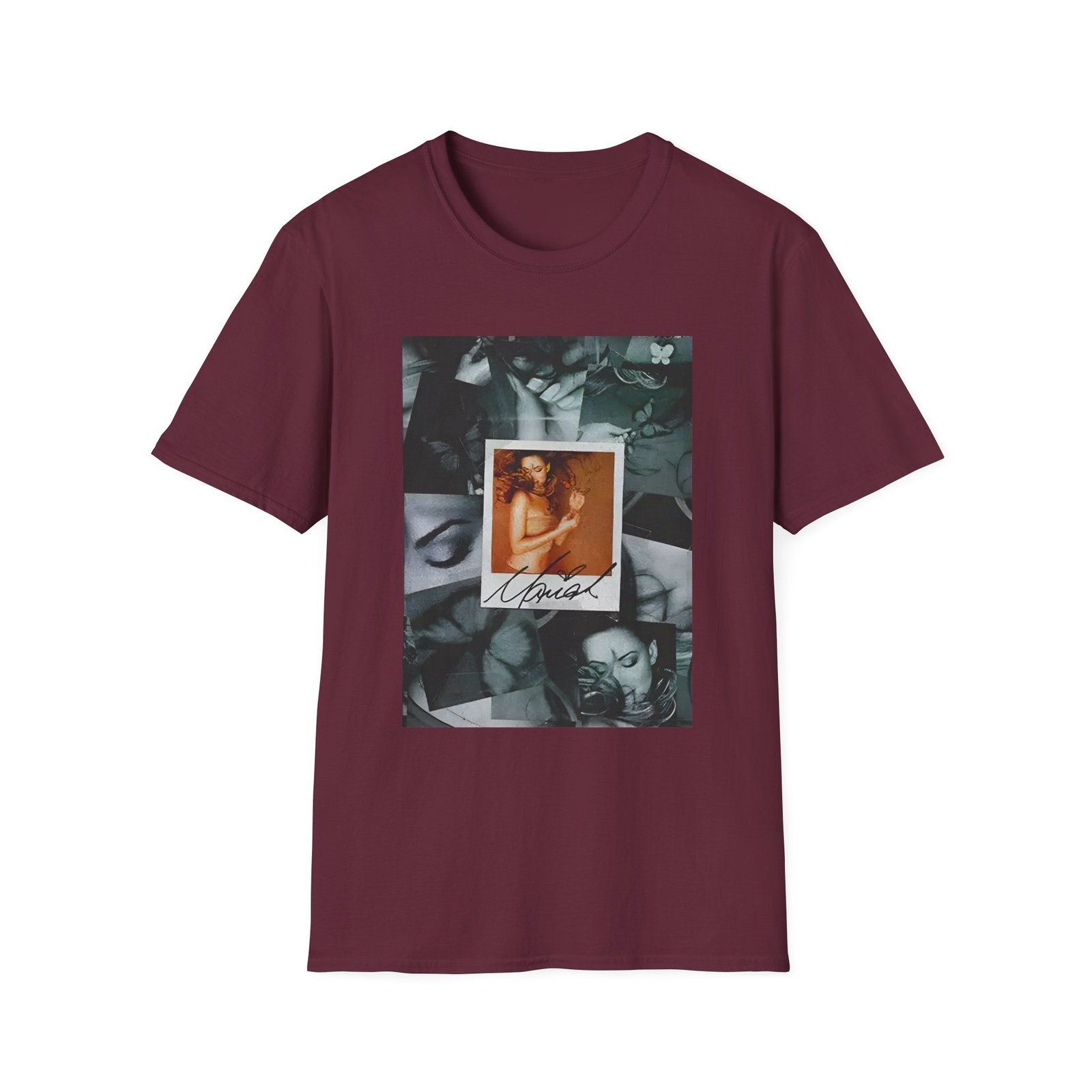 Mariah Carey Butterfly Collage Unisex Softstyle T-Shirt