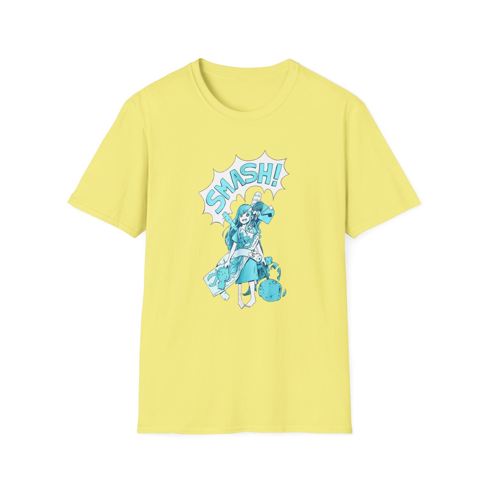 Omori Aubrey Smash! Unisex Softstyle T-Shirt