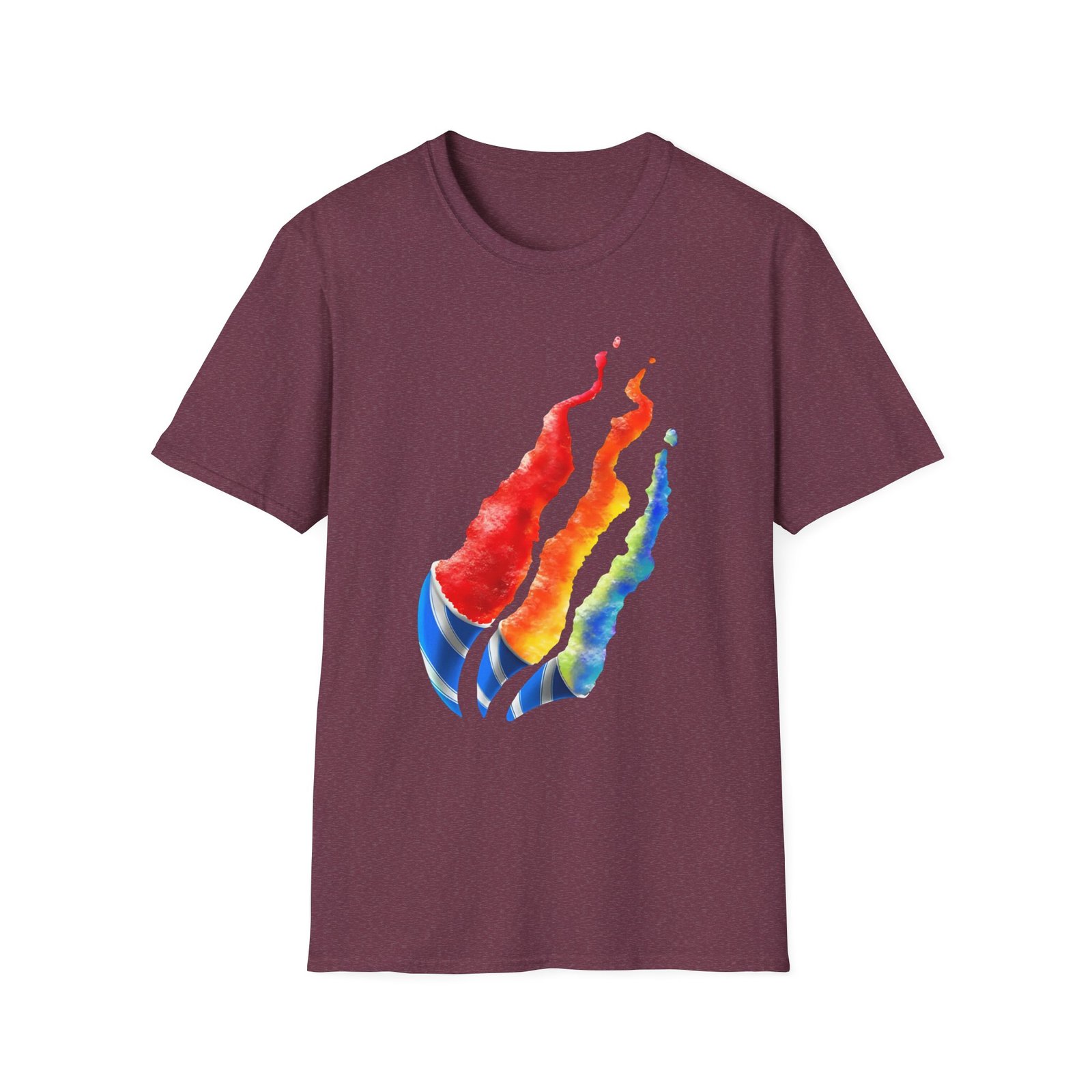 Preston Snowcone Flame Unisex Softstyle T-Shirt