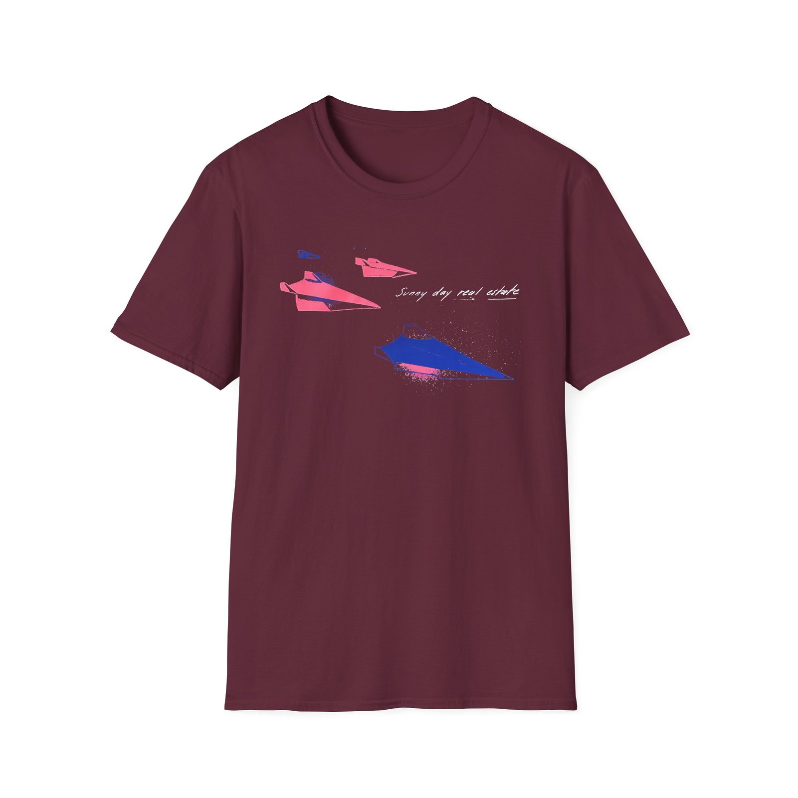 Sunny Day Real Estate 2023 Paper Planes Tour Unisex Softstyle T-Shirt