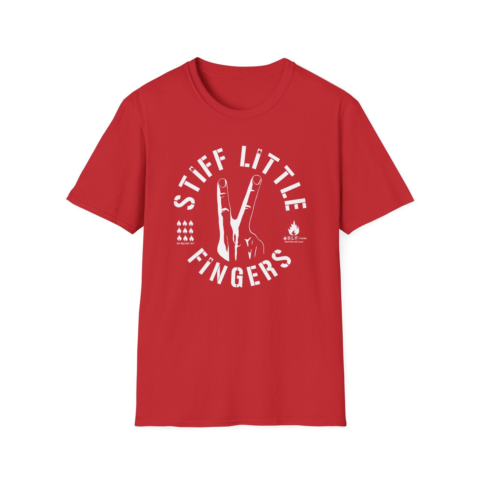 Stiff Little Fingers Unisex Softstyle T-Shirt