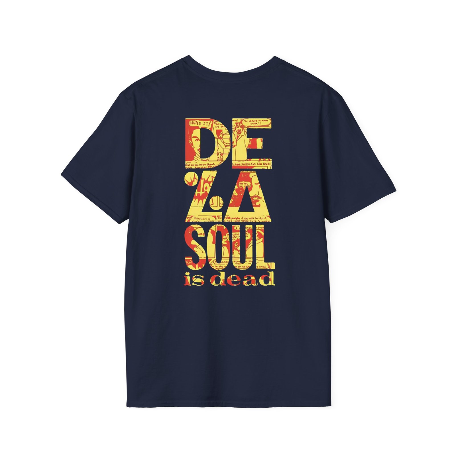 De La Soul Is Dead Collage Unisex Softstyle T-Shirt