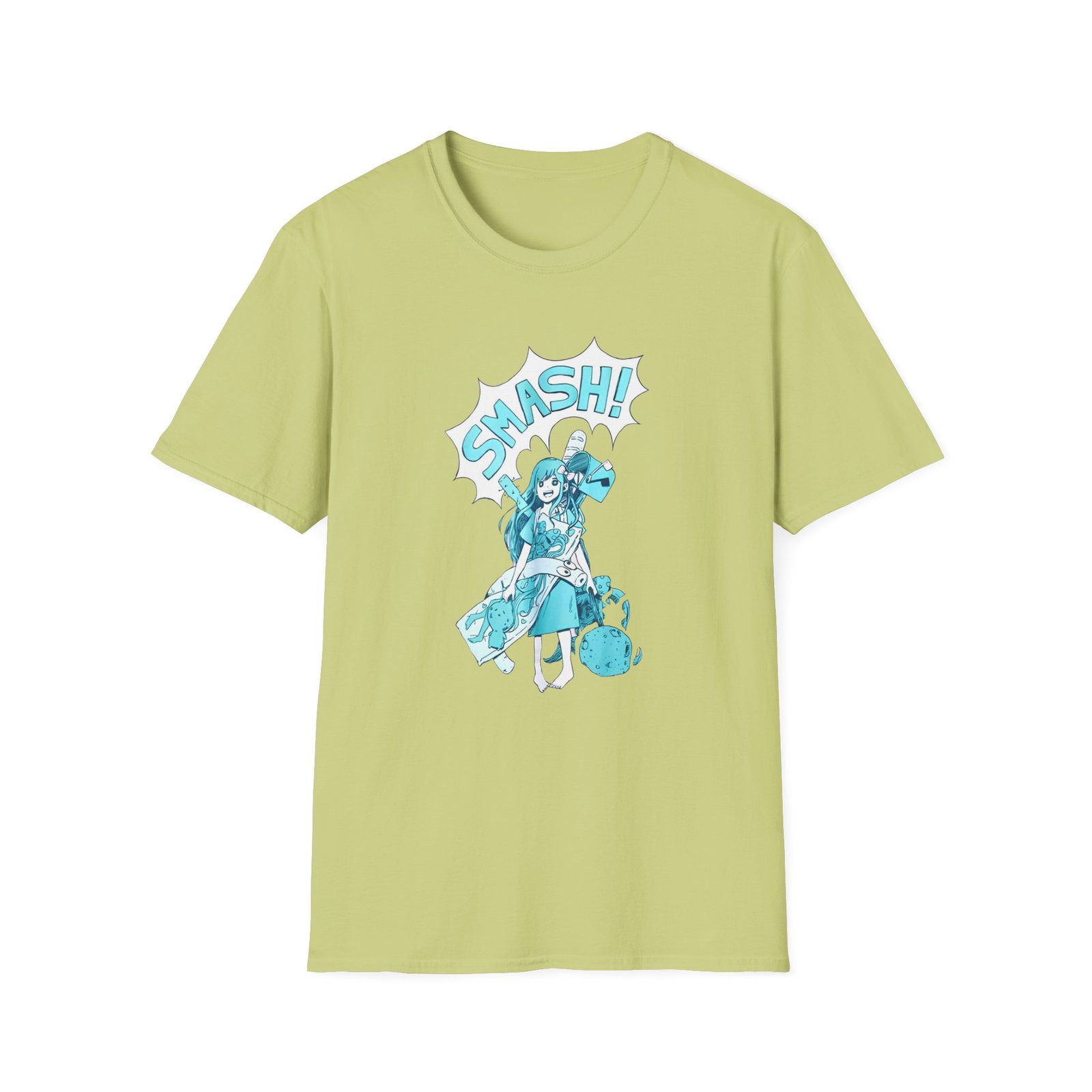 Omori Aubrey Smash! Unisex Softstyle T-Shirt