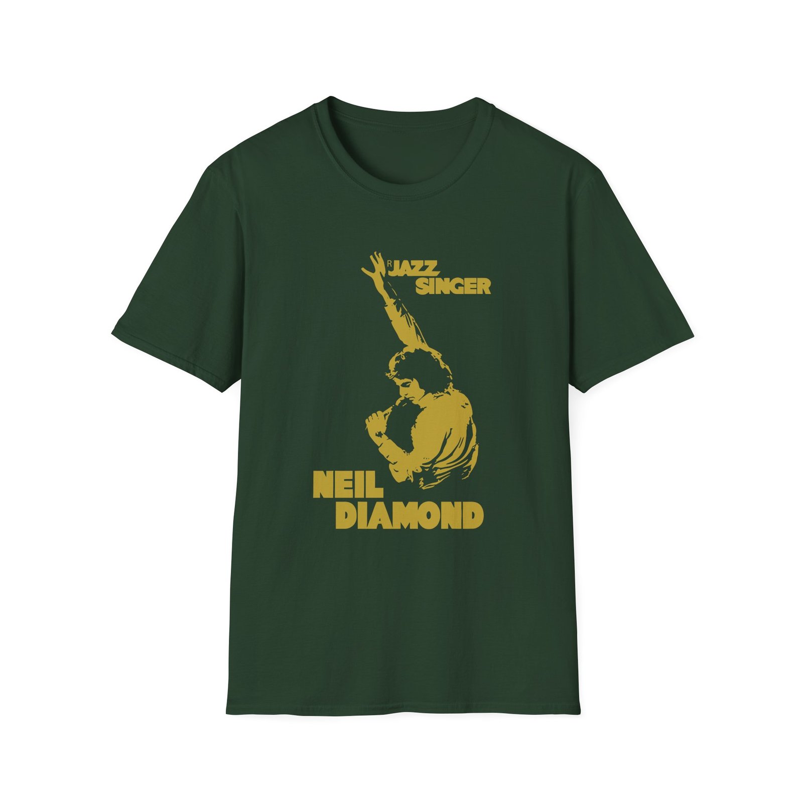 Neil Diamond Jazz Singer Unisex Softstyle T-Shirt
