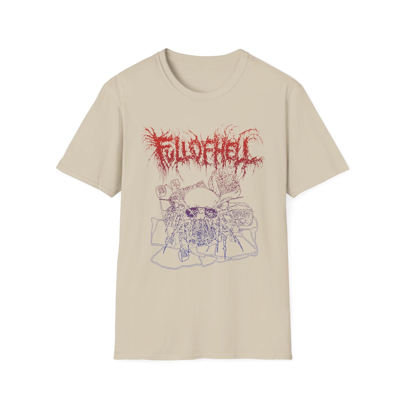 Full of Hell Melt Gods Unisex Softstyle T-Shirt