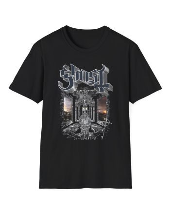 Ghost Band Skeletá Unisex Softstyle T-Shirt