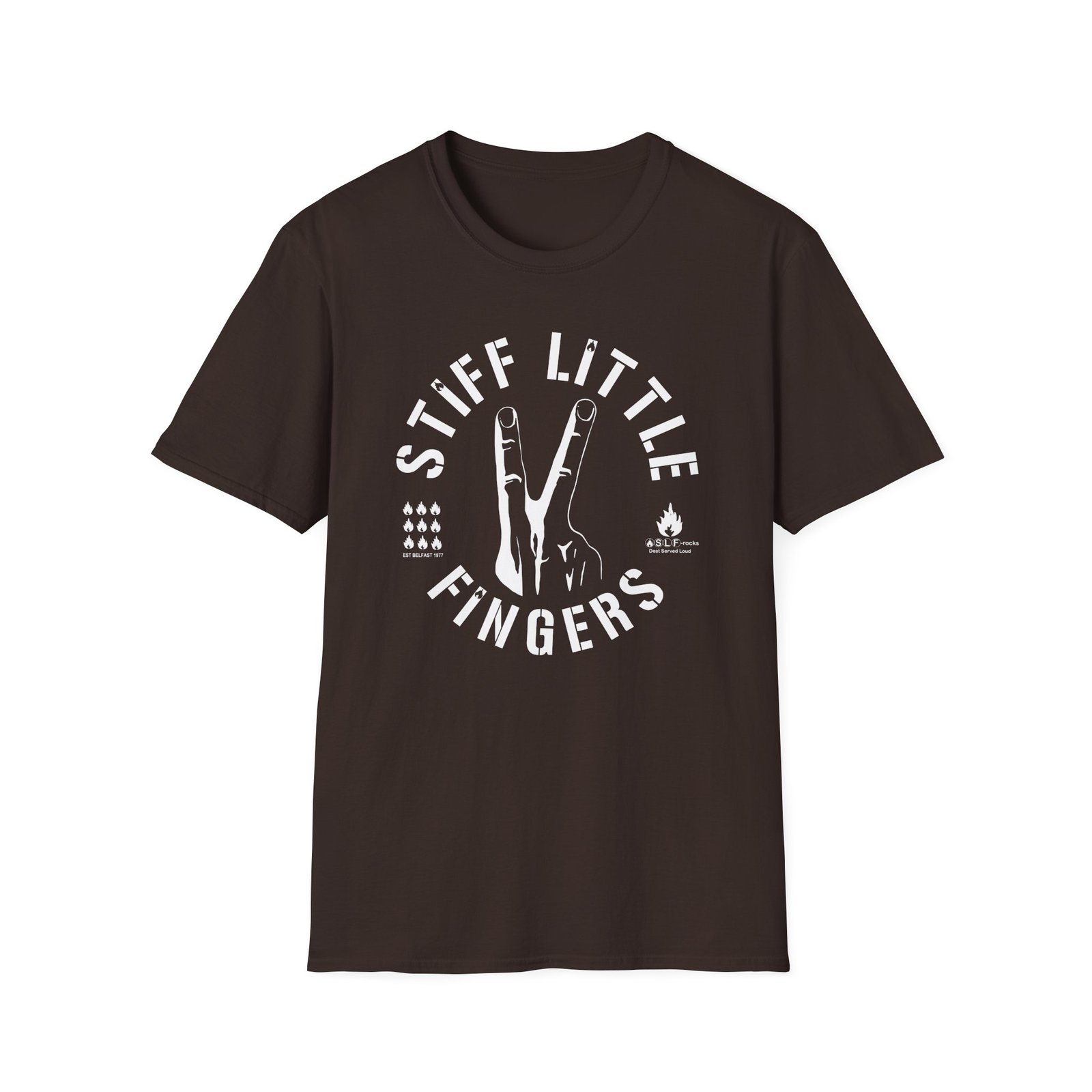 Stiff Little Fingers Unisex Softstyle T-Shirt
