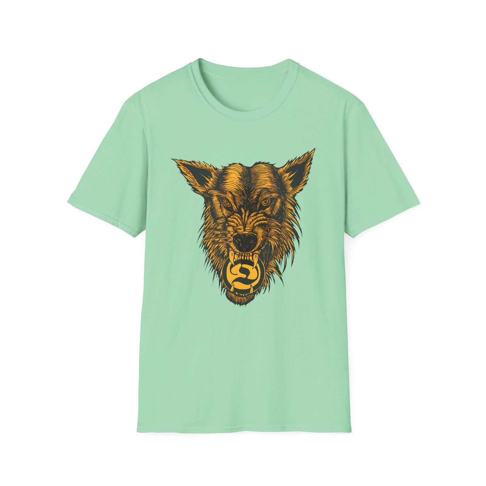 Deathwish Mcnett Wolf unisex softstyle t-shirt