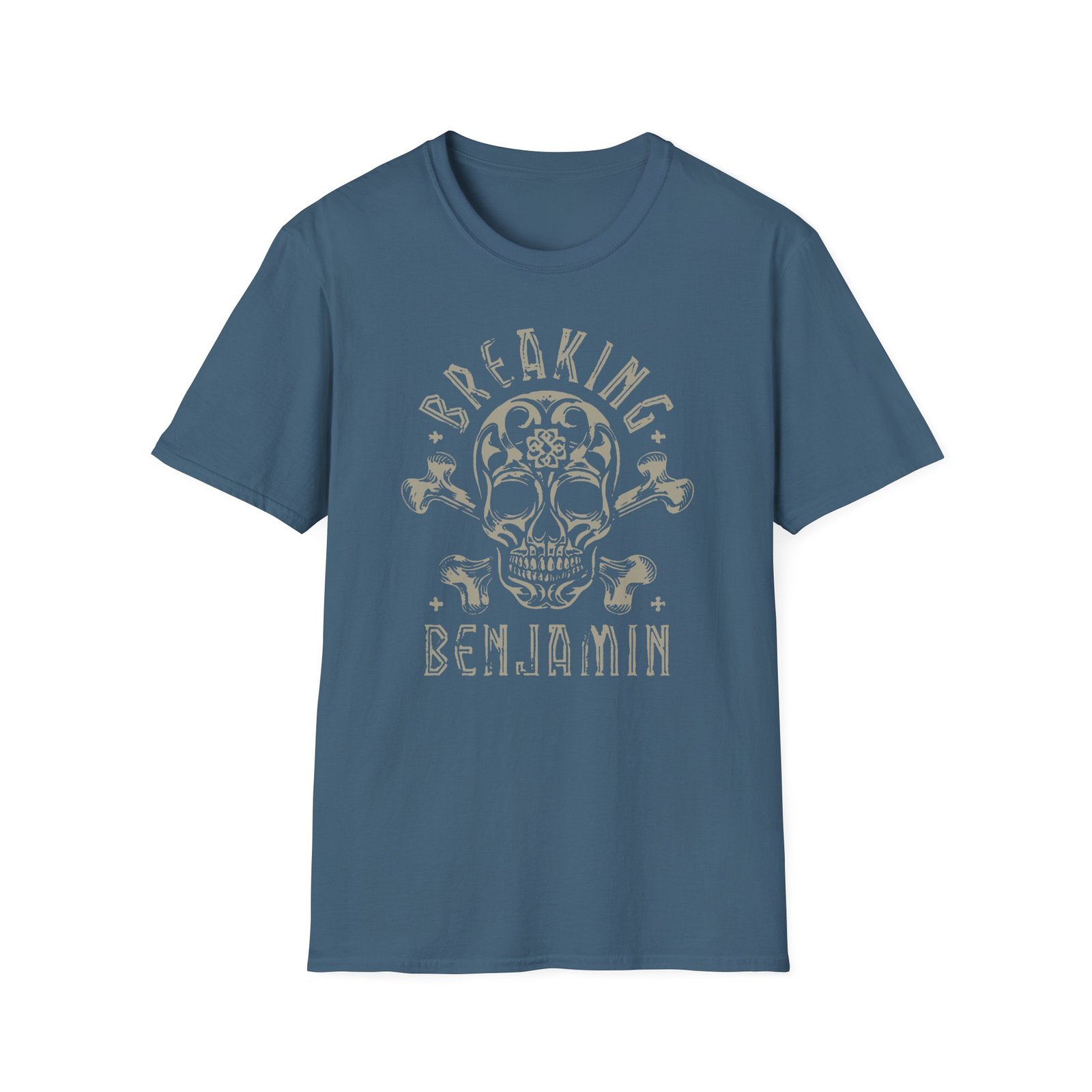 Breaking Benjamin Skull Unisex Softstyle T-Shirt
