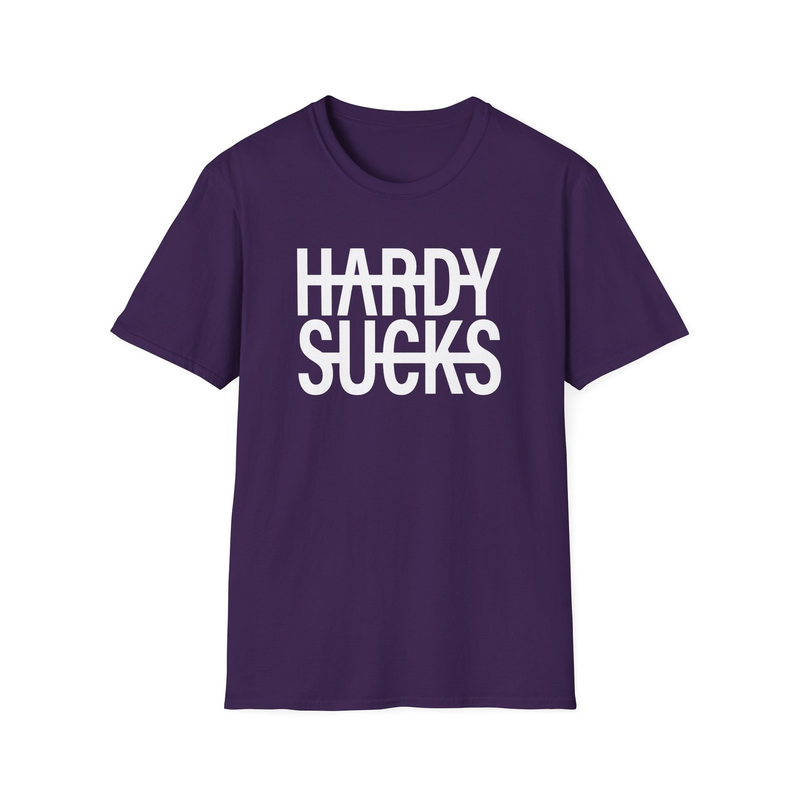 Hardy Hardy Sucks Unisex Softstyle T-Shirt