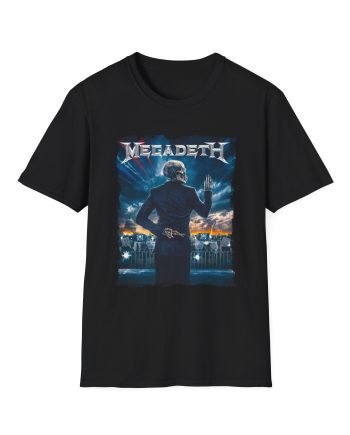 Megadeth Vic Rally Unisex Softstyle T-Shirt