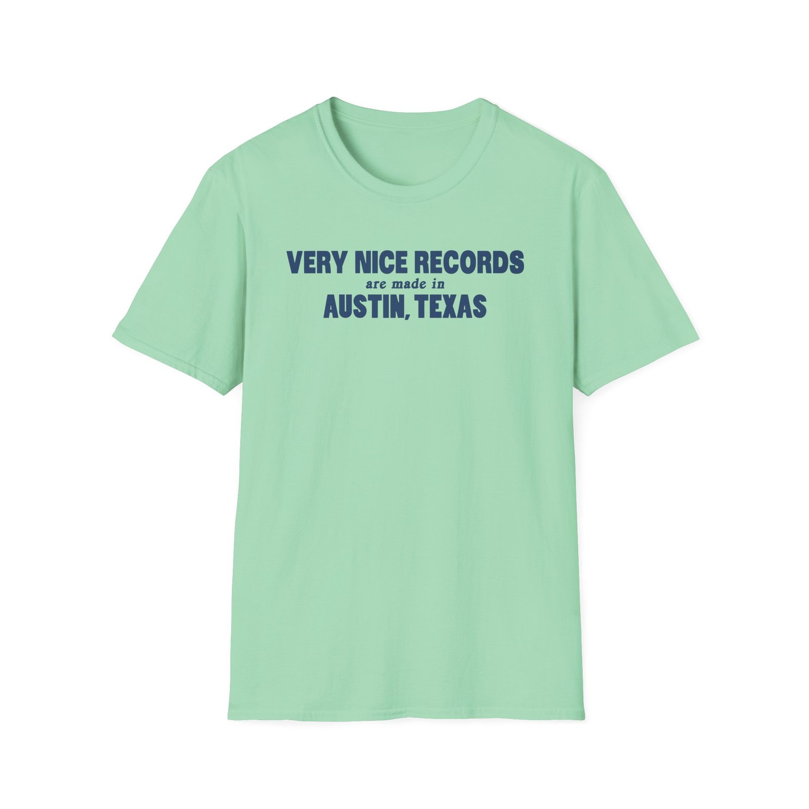Dayglow Very Nice Records Unisex Softstyle T-Shirt