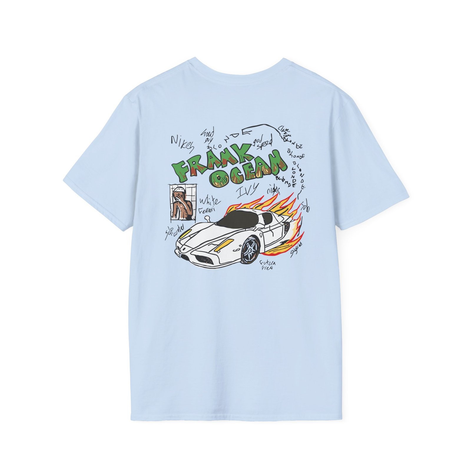 Frank Ocean Blond Art Unisex Softstyle T-Shirt