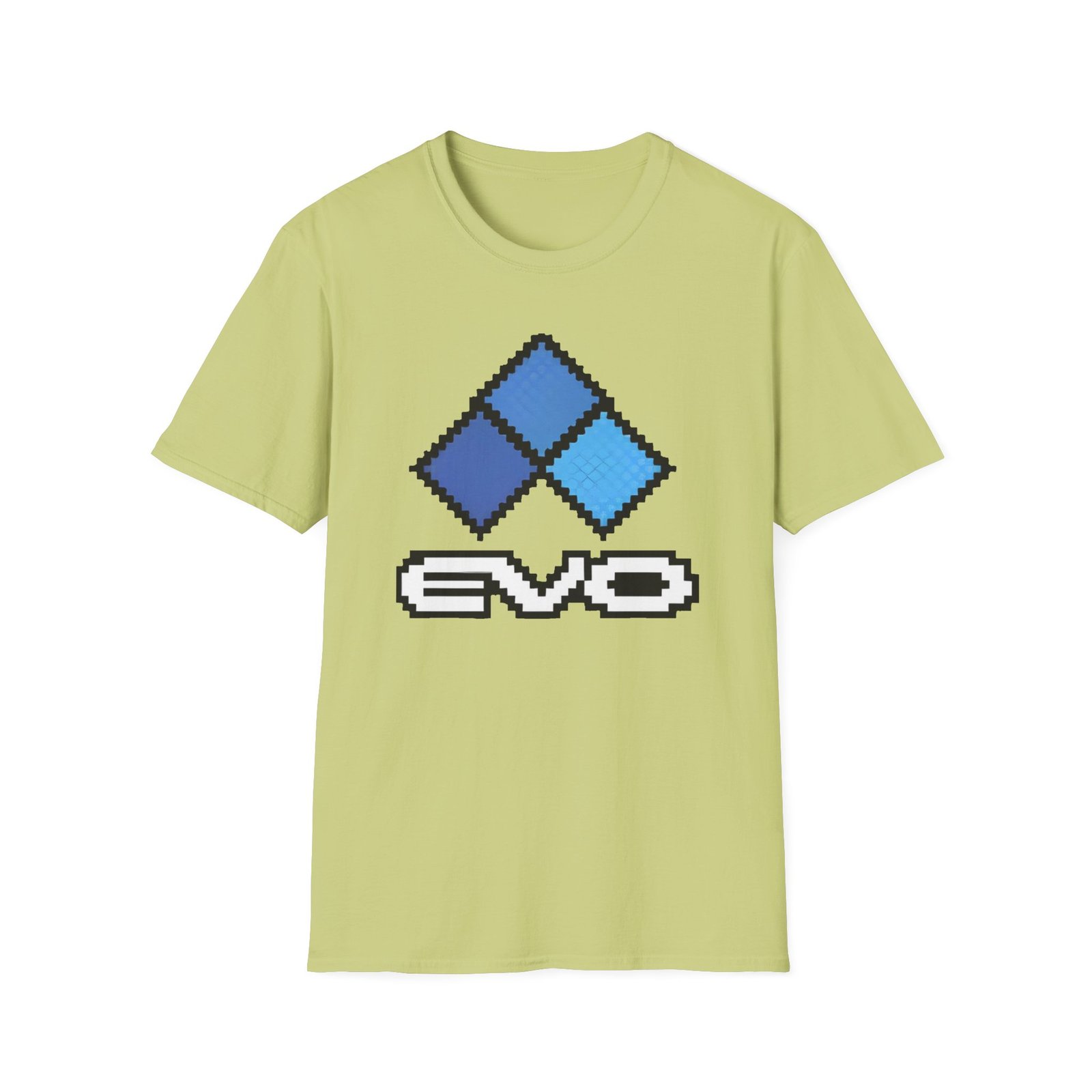 Evo 8 Bit Logo Returns Unisex Softstyle T-Shirt