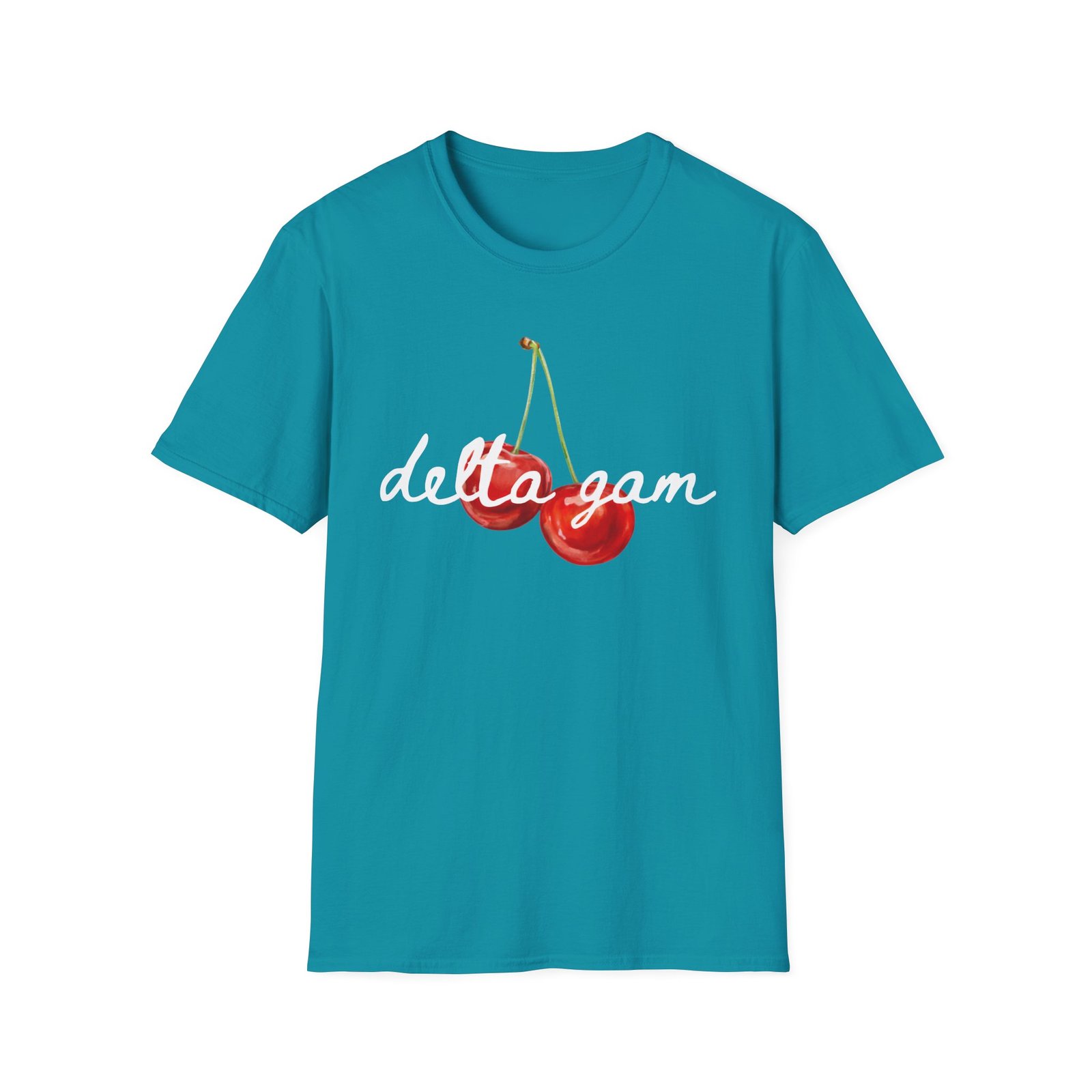 Delta Gamma Cherry Unisex Softstyle T-Shirt