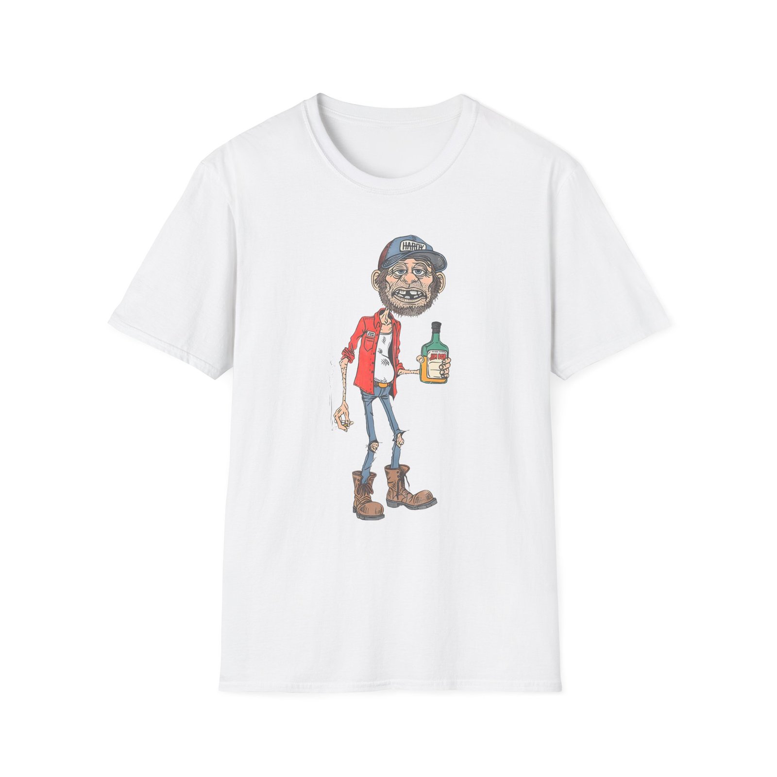 Hardy Jim Bob Unisex Softstyle T-Shirt
