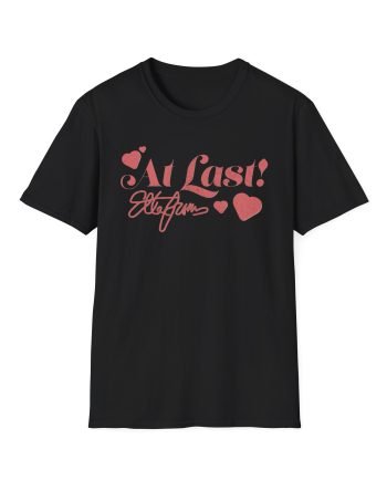 Etta James at Last Hearts Unisex Softstyle T-Shirt
