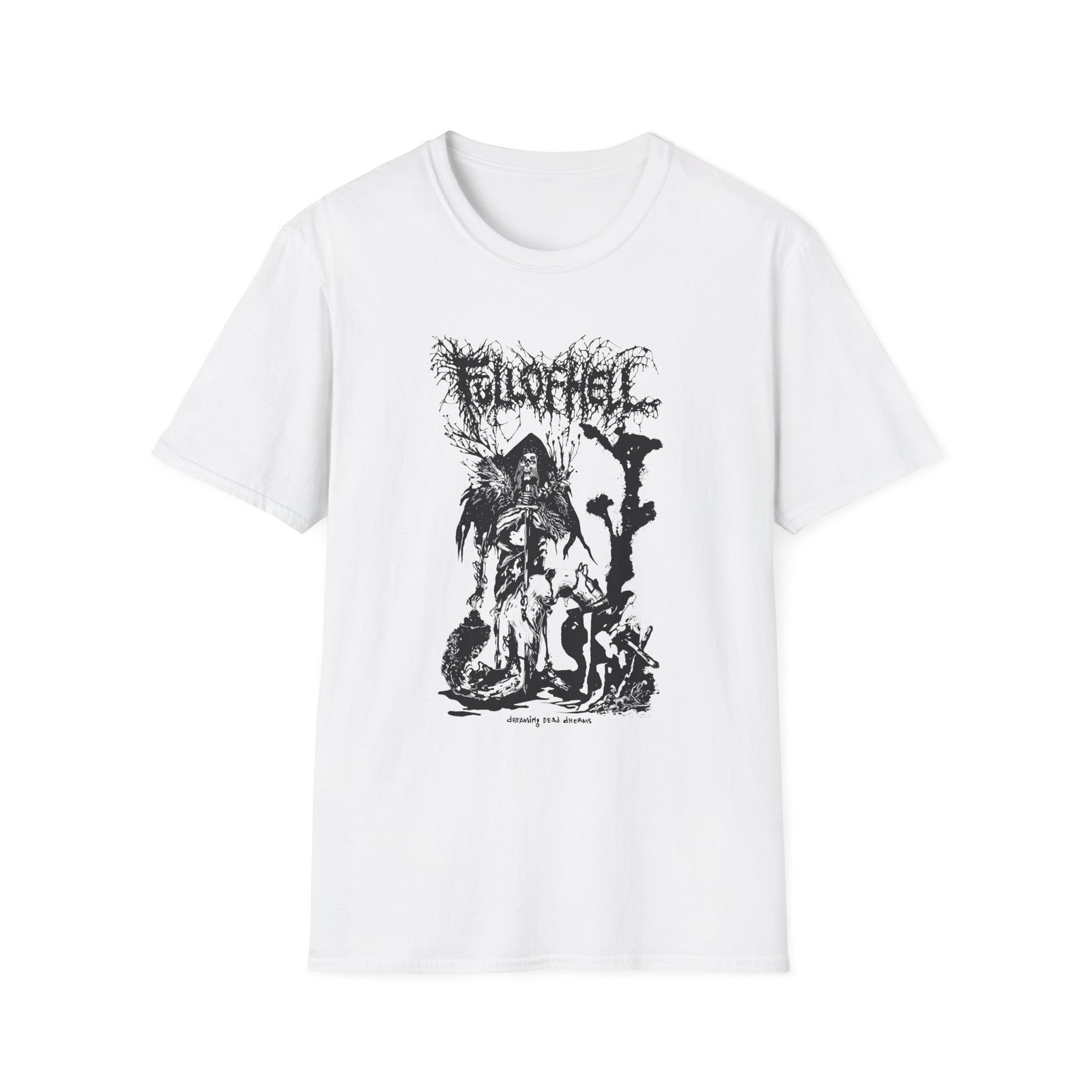 Full of Hell Dreaming Dead Dreams Unisex Softstyle T-Shirt