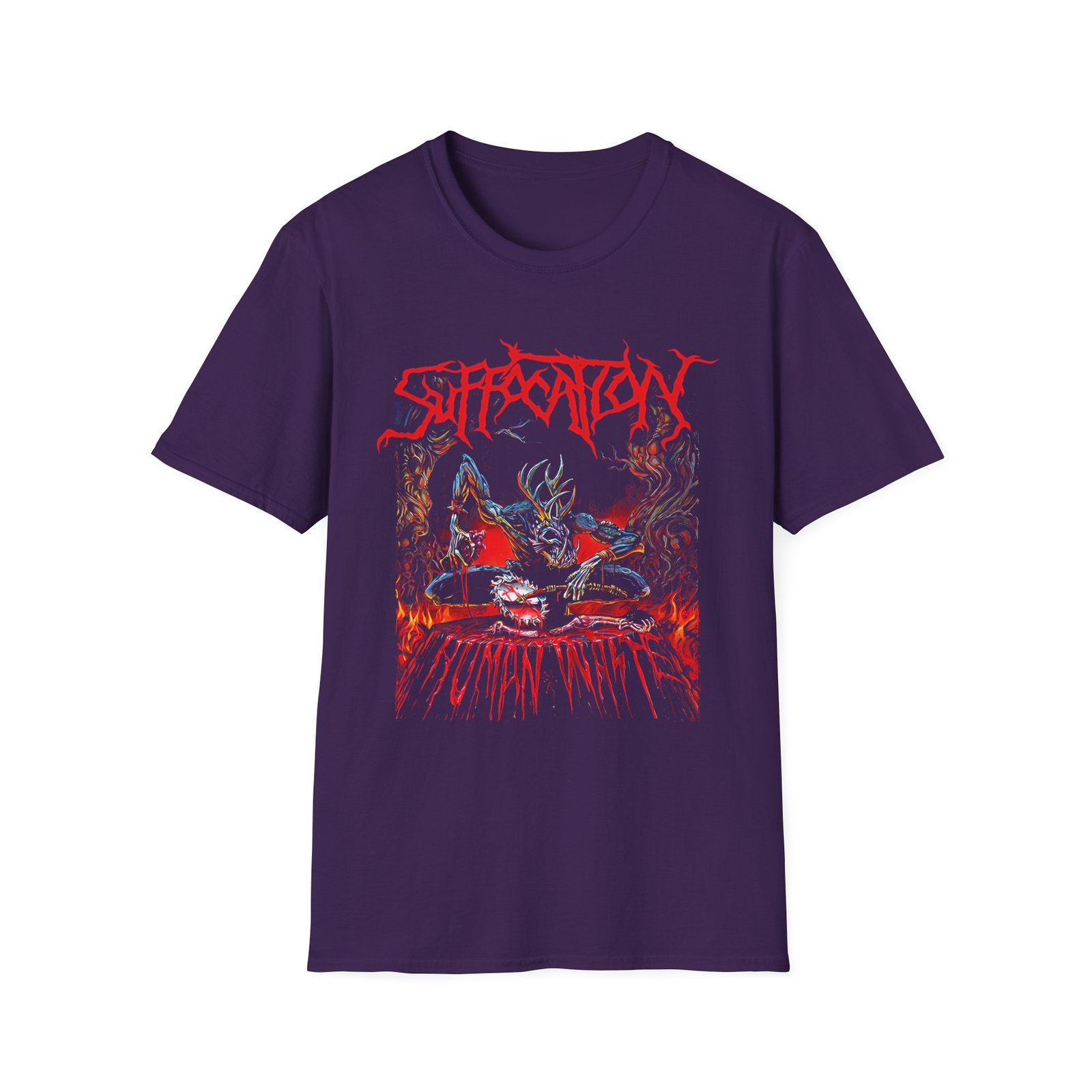 Suffocation Human Waste Unisex Softstyle T-Shirt