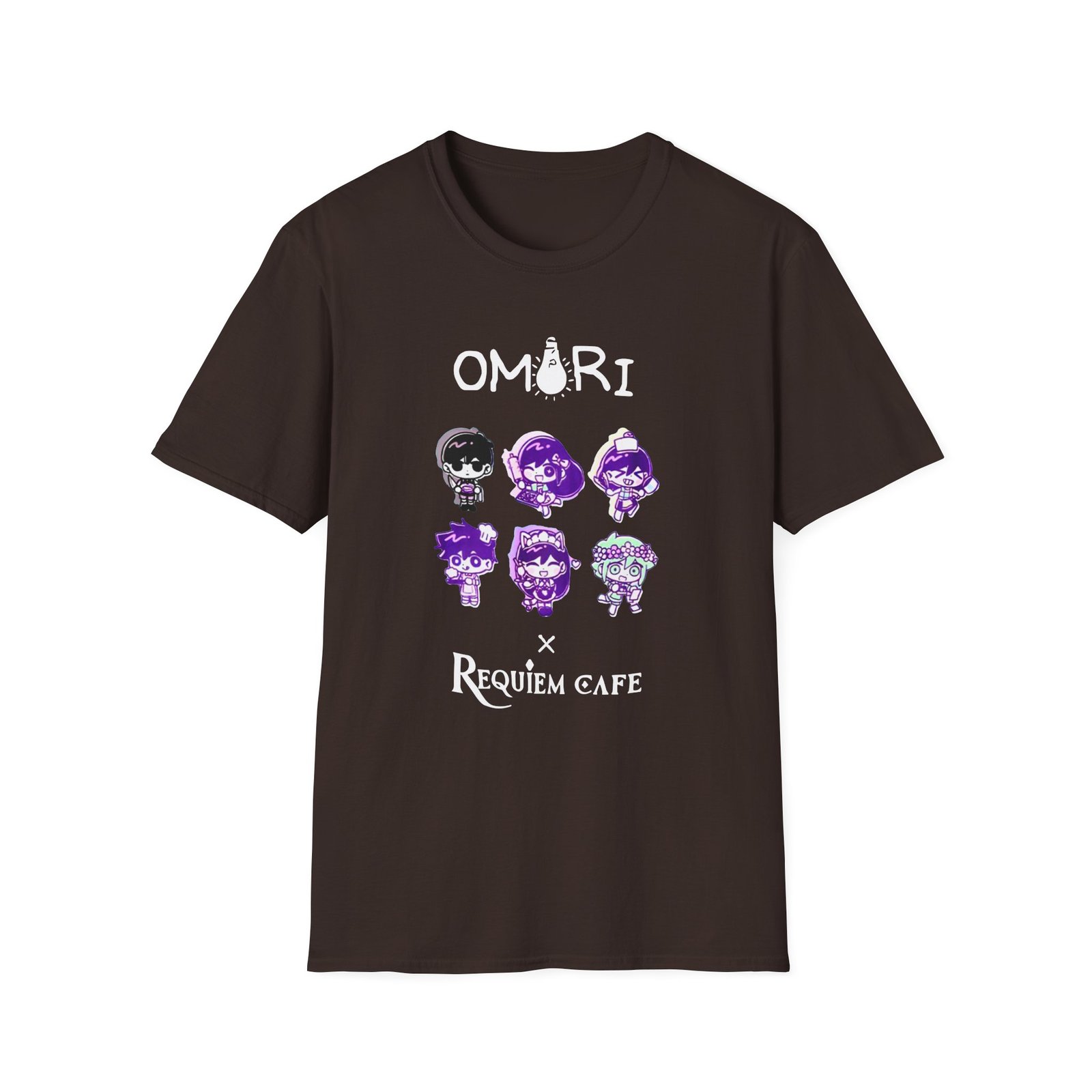 Omori x Requiem Cafe Unisex Softstyle T-Shirt