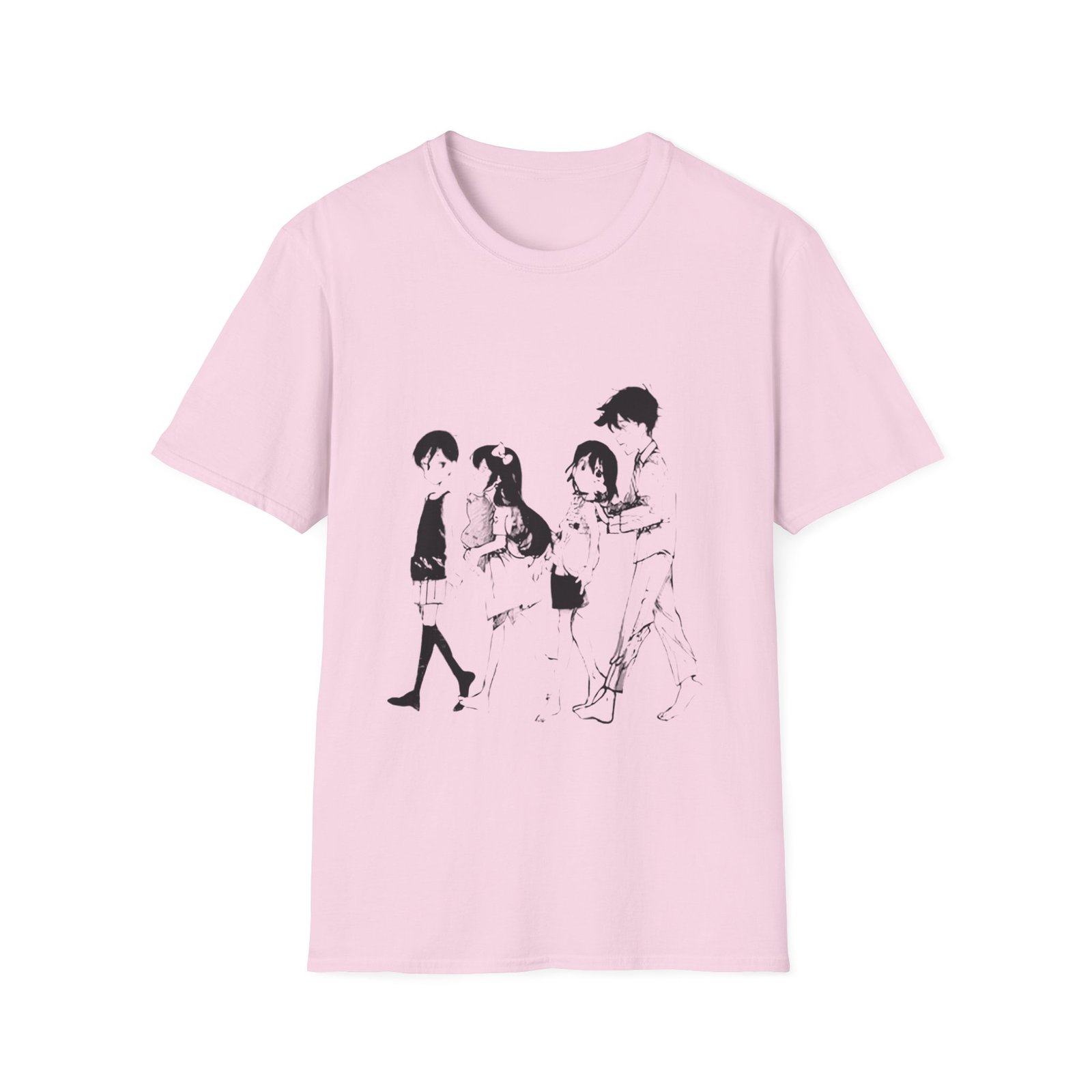 Omori Walk Along Unisex Softstyle T-Shirt