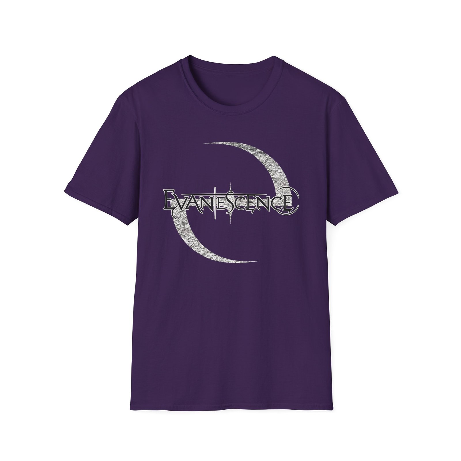Evanescence Distressed Logo Unisex Softstyle T-Shirt