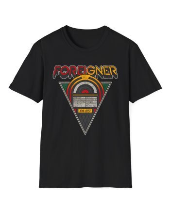 Foreigner Juke Box Unisex Softstyle T-Shirt