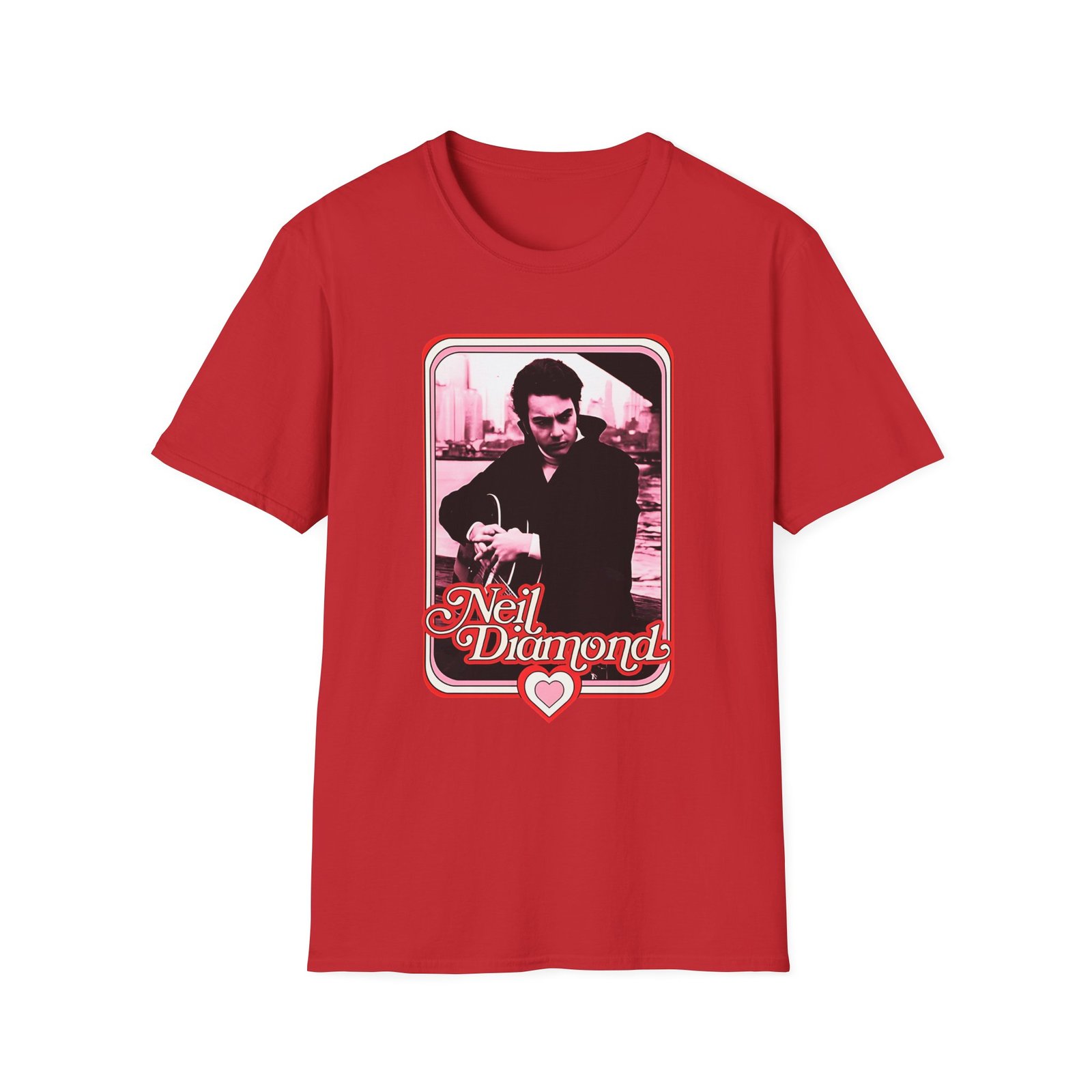 Neil Diamond Photo Unisex Softstyle T-Shirt