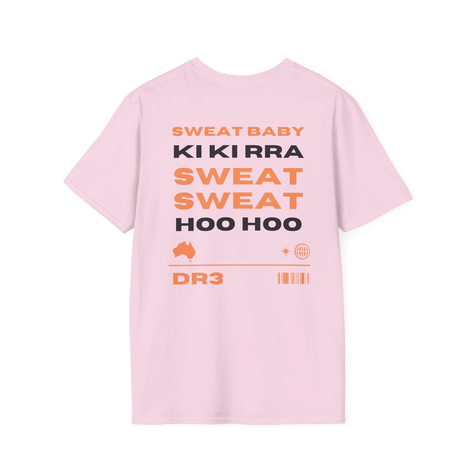 Dr3 Daniel Ricciardo Sweat Fan Unisex Softstyle T-Shirt