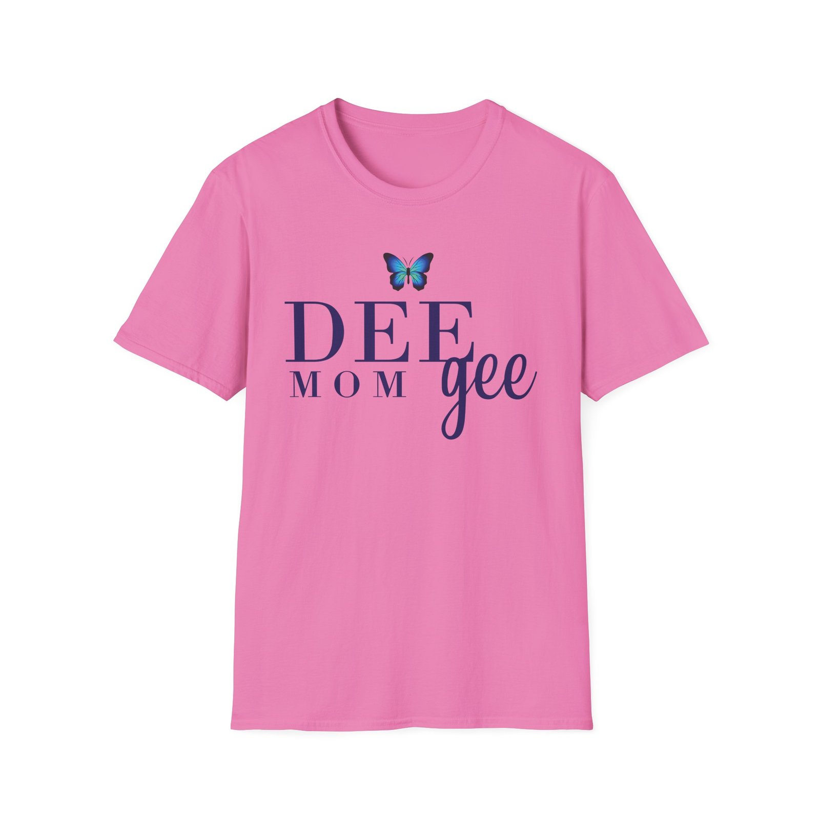Delta Gamma Butterfly Mom Unisex Softstyle T-Shirt